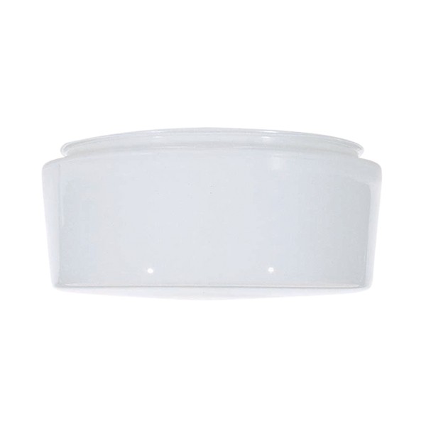 6" WHT DRUM GLASS - 50-334