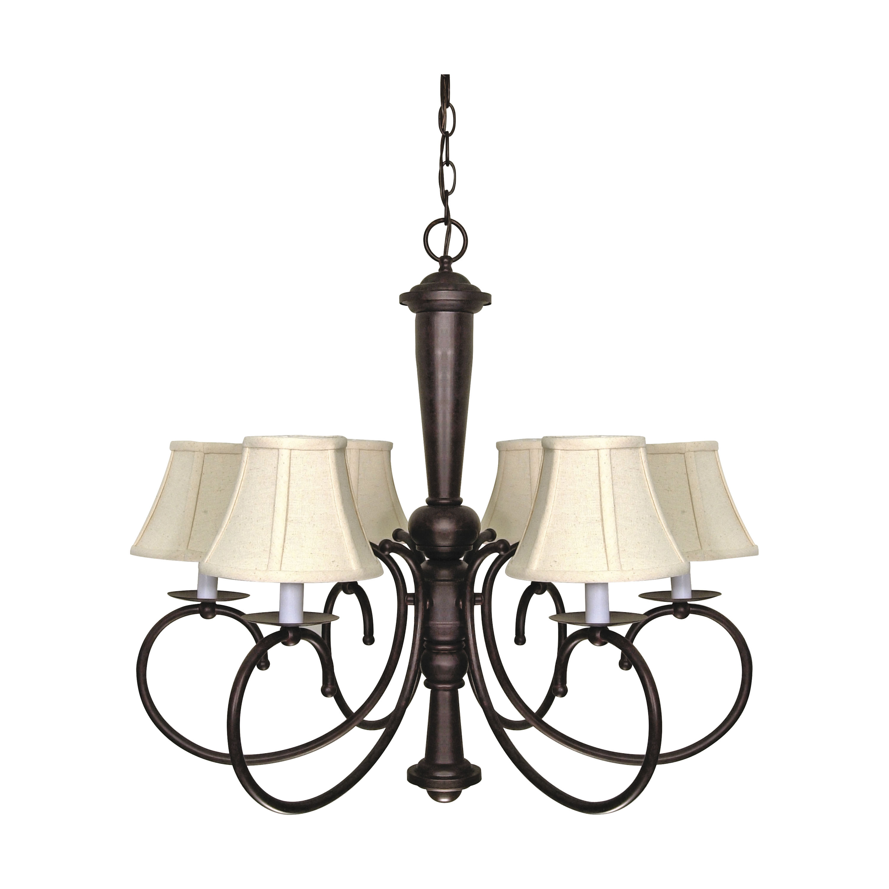 MERICANA 6 LT CHANDELIER - 60-101