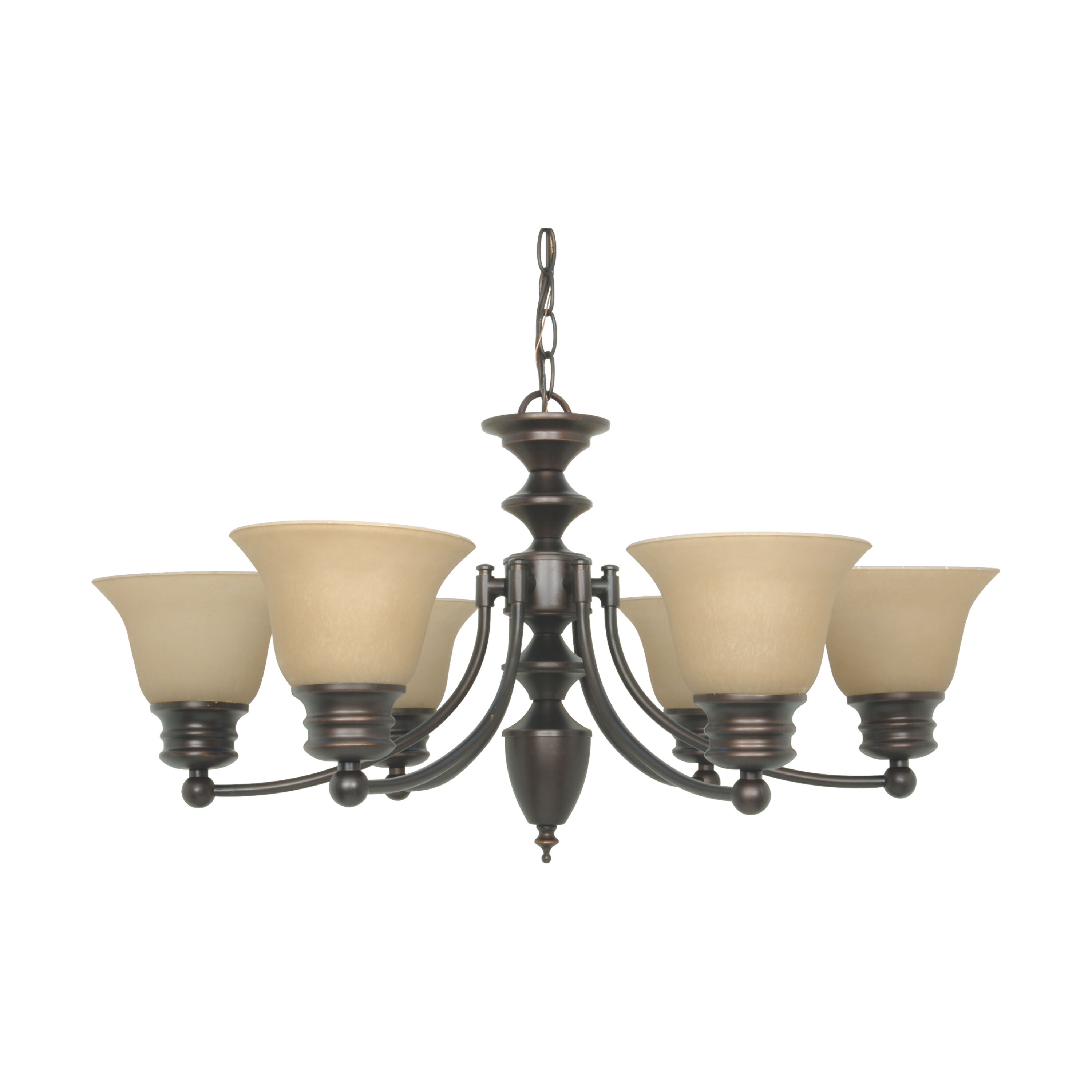 EMPIRE 6 LT CHANDELIER - 60-1274