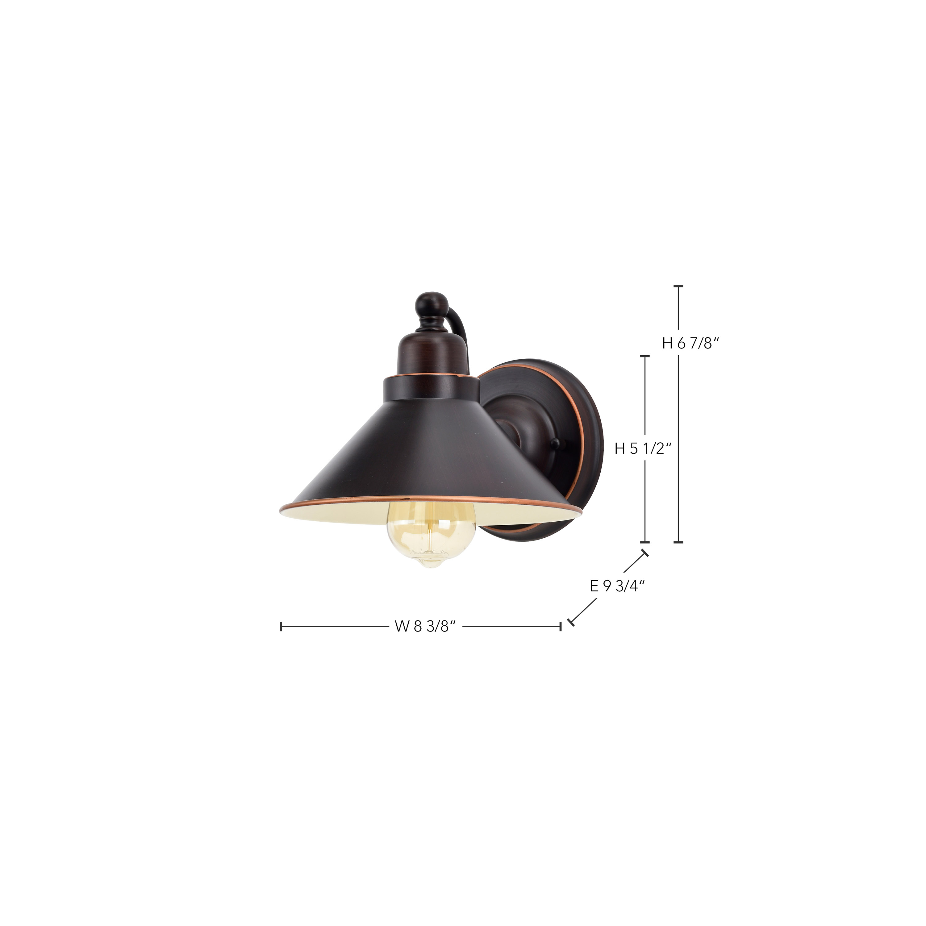 BRIDGEVIEW 1 LT WALL SCONCE - 60-1709
