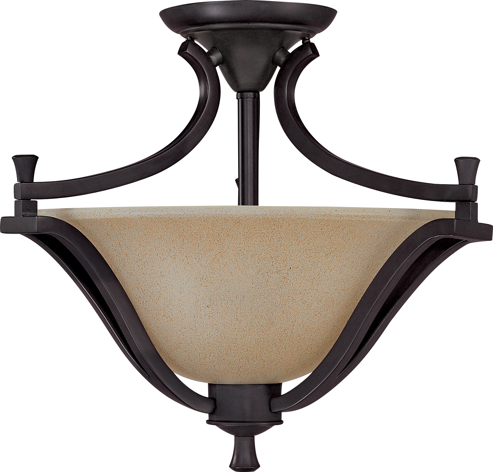 DAKOTA SEMI-FLUSH DOME - 60-1729