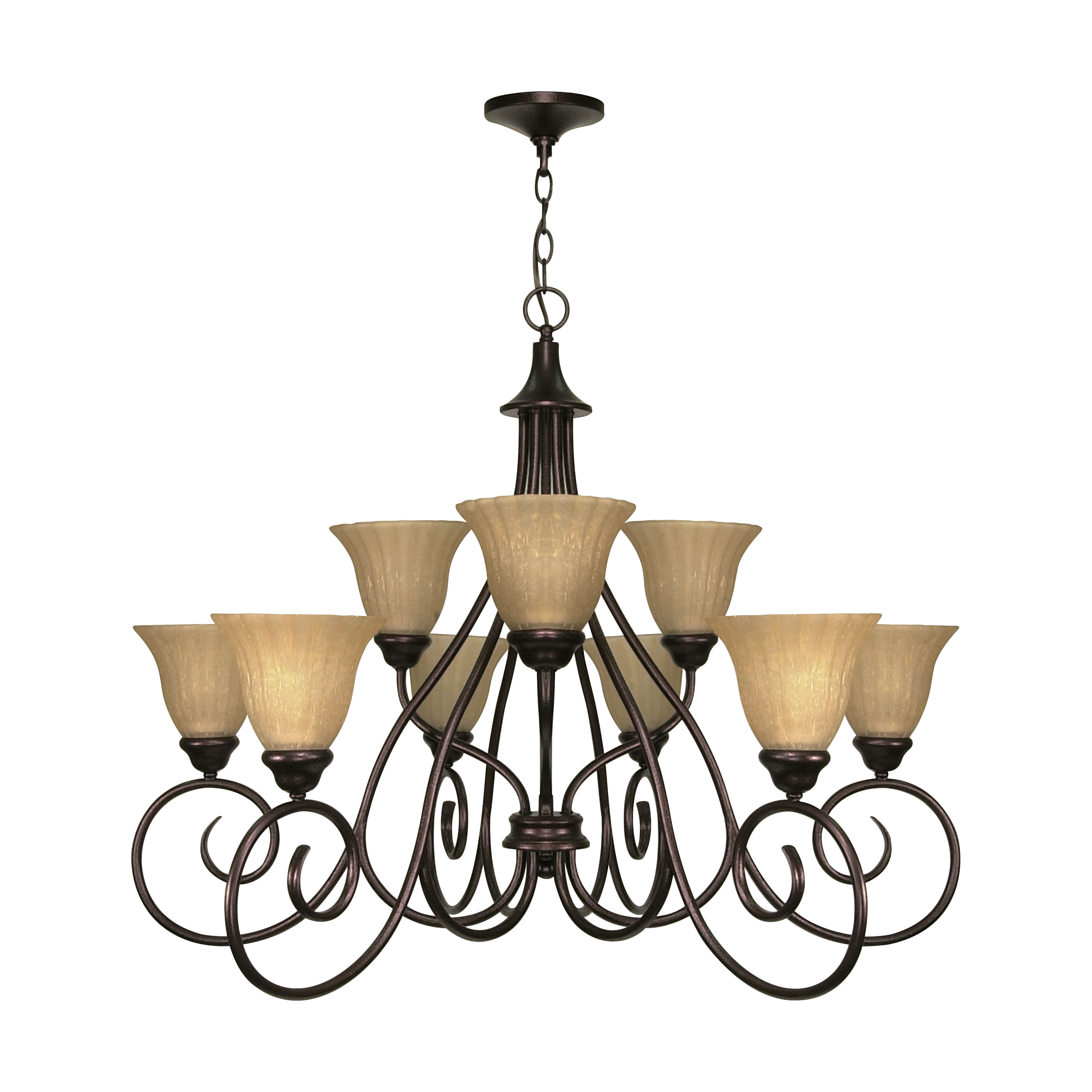MOULAN ES 9 LT CHANDELIER - 60-2404