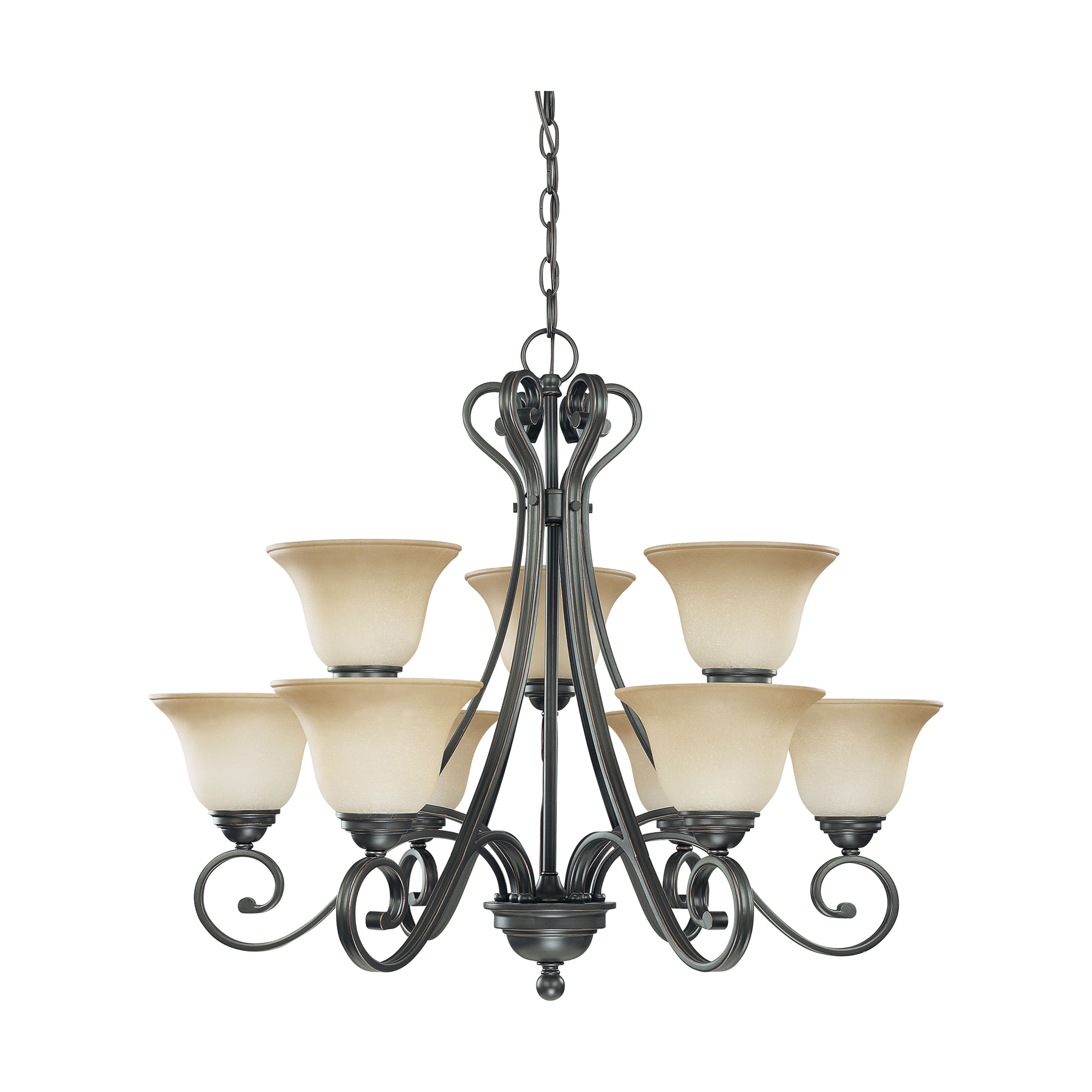 MONTGOMERY 9 LT CHANDELIER - 60-2744