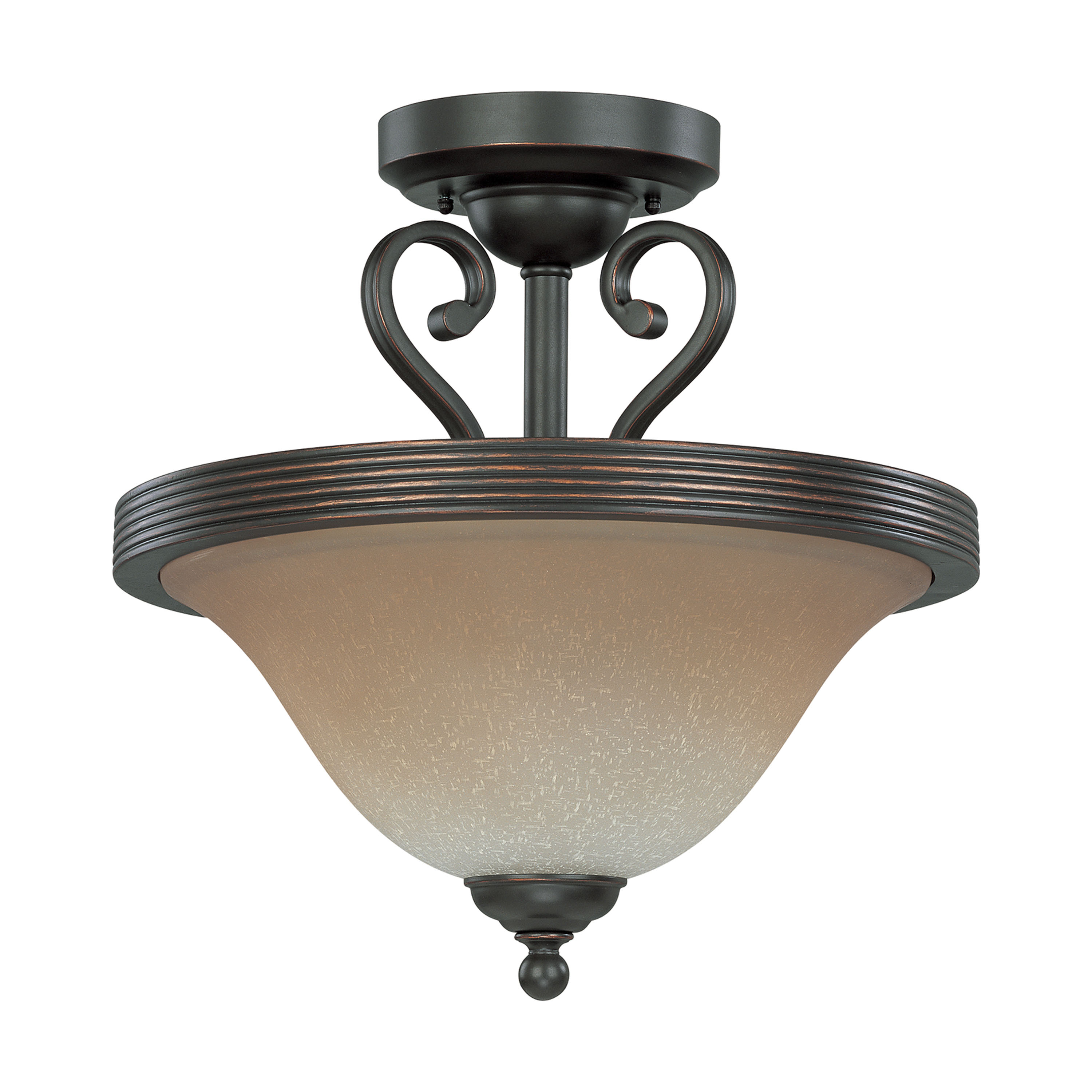 MONTGOMERY 2 LT SEMI FLUSH - 60-2751