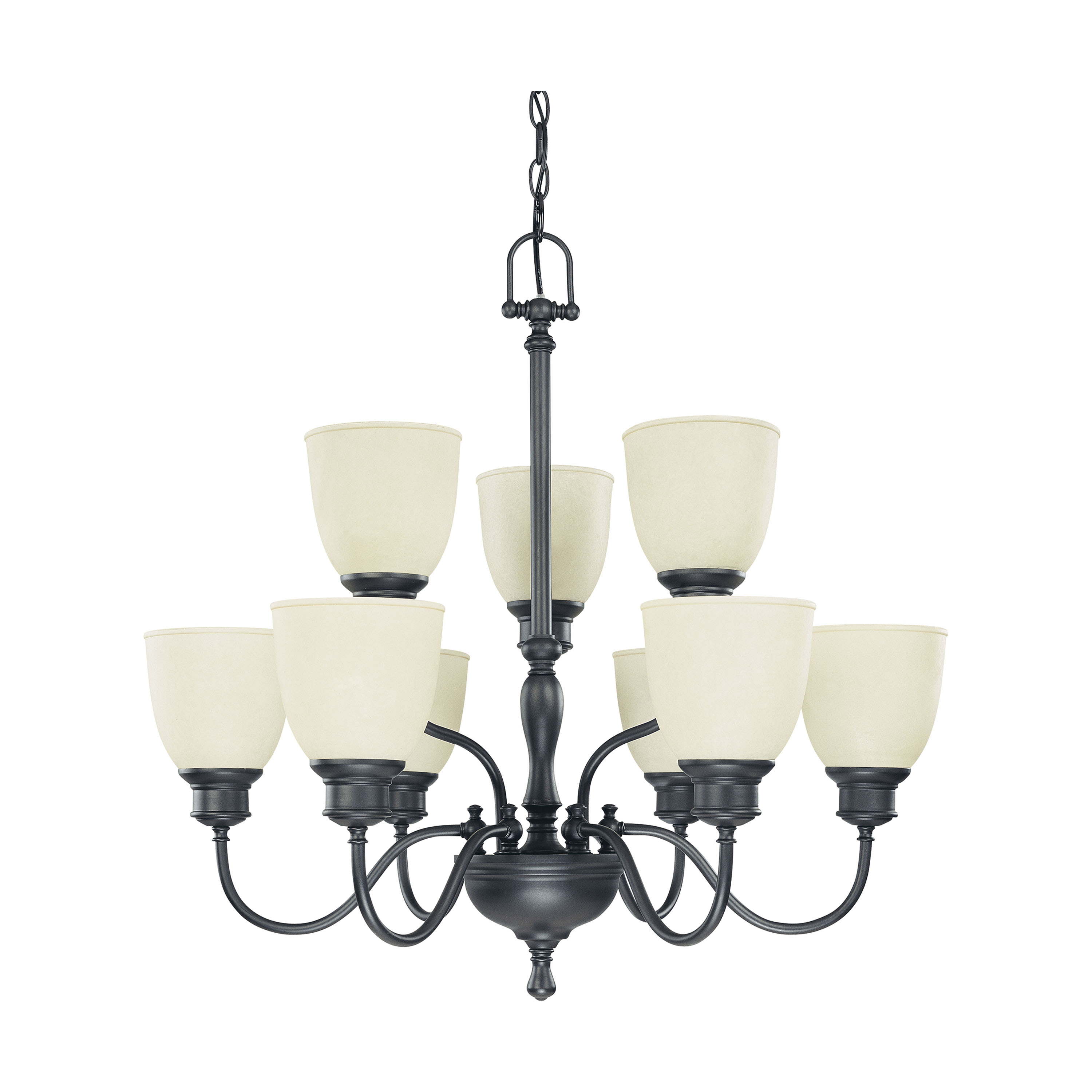 BELLA 2 TIER 9 LT CHANDELIER - 60-2781