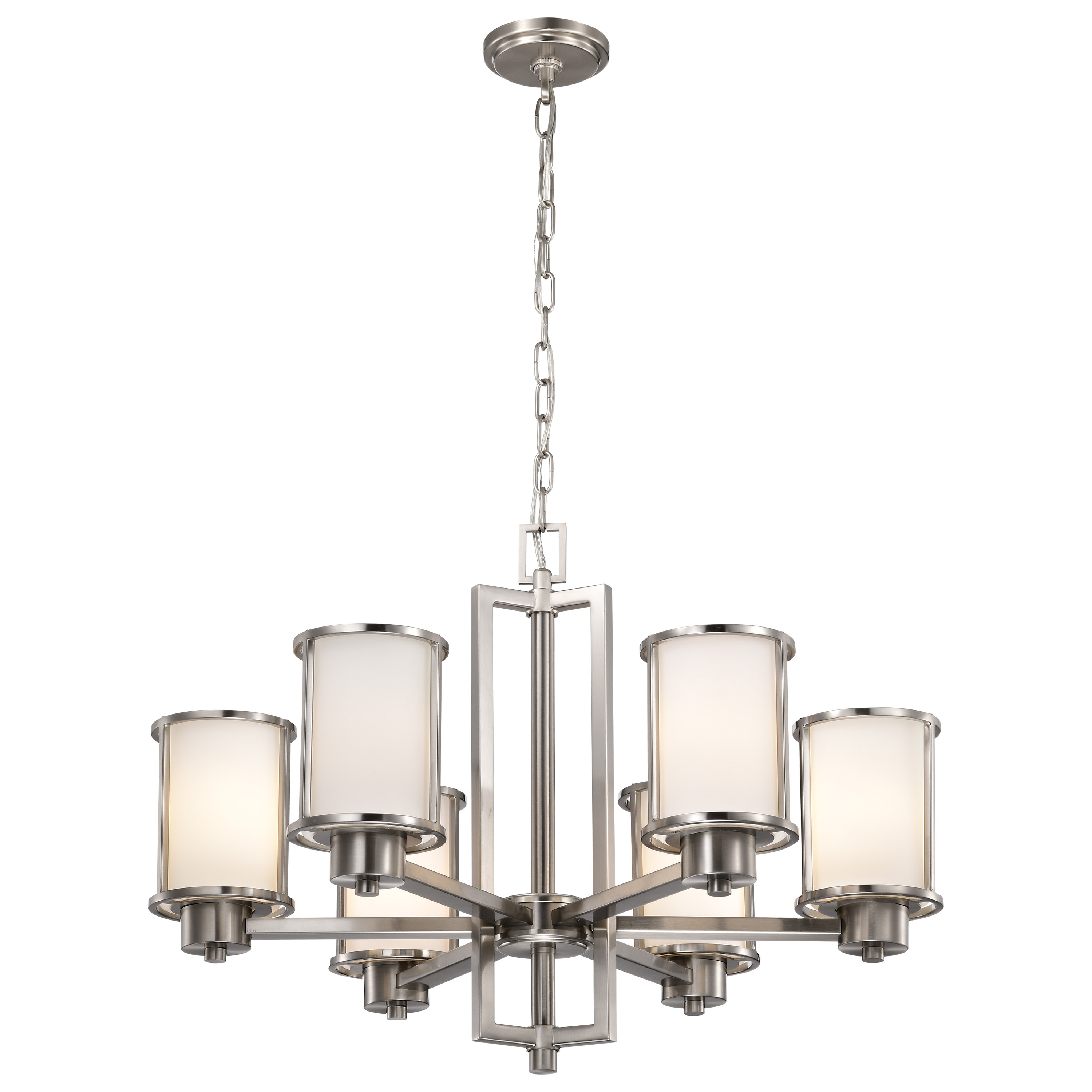 ODEON 6 LT CHANDELIER UP/DN - 60-2853