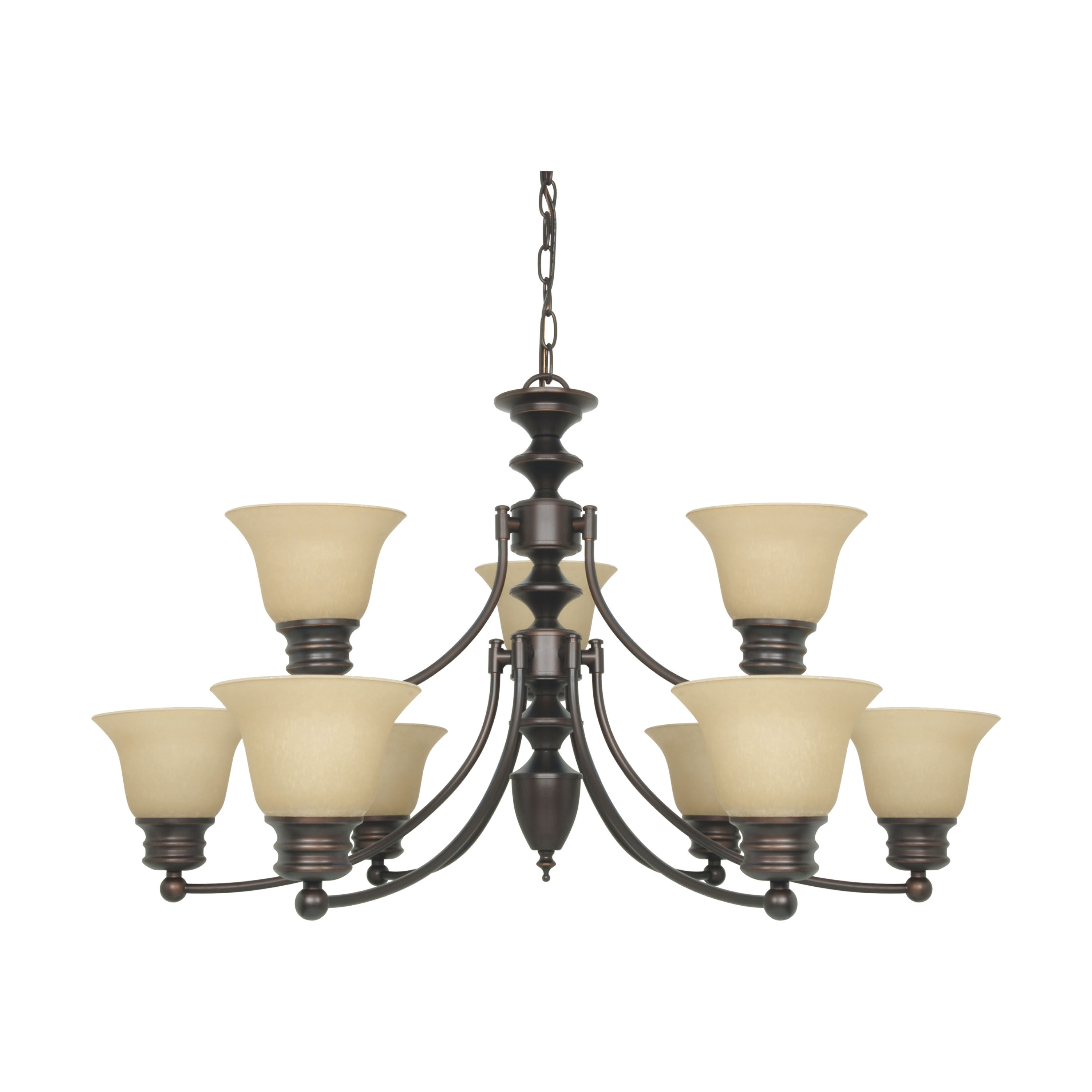 EMPIRE ES 9 LIGHT CHANDELIER - 60-3131