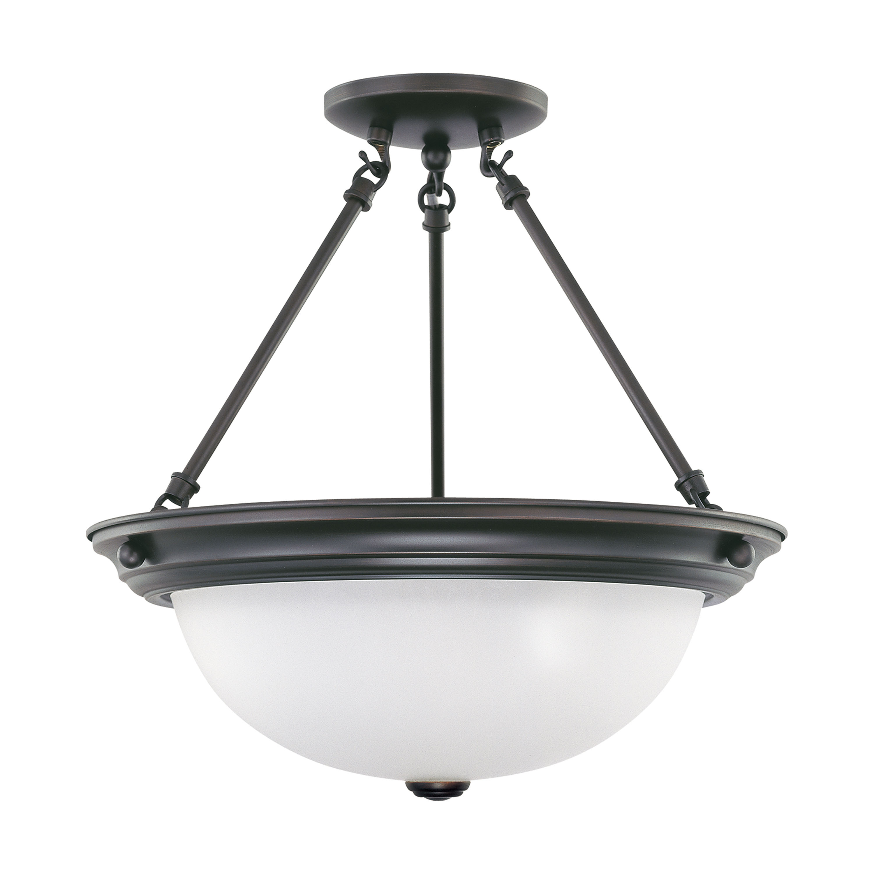 3 LIGHT 15" SEMI-FLUSH - 60-3151