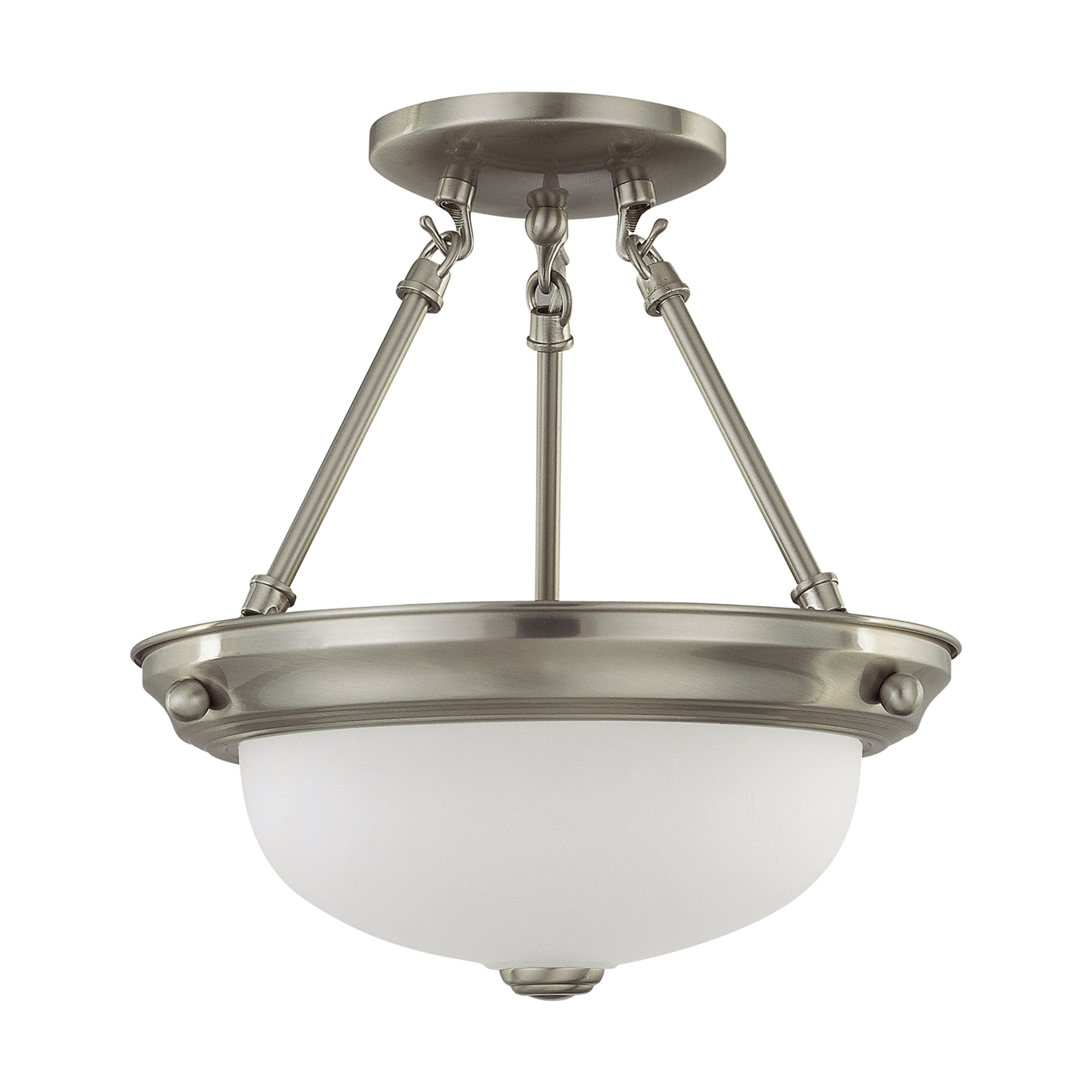 2 LIGHT 11" SEMI-FLUSH - 60-3244