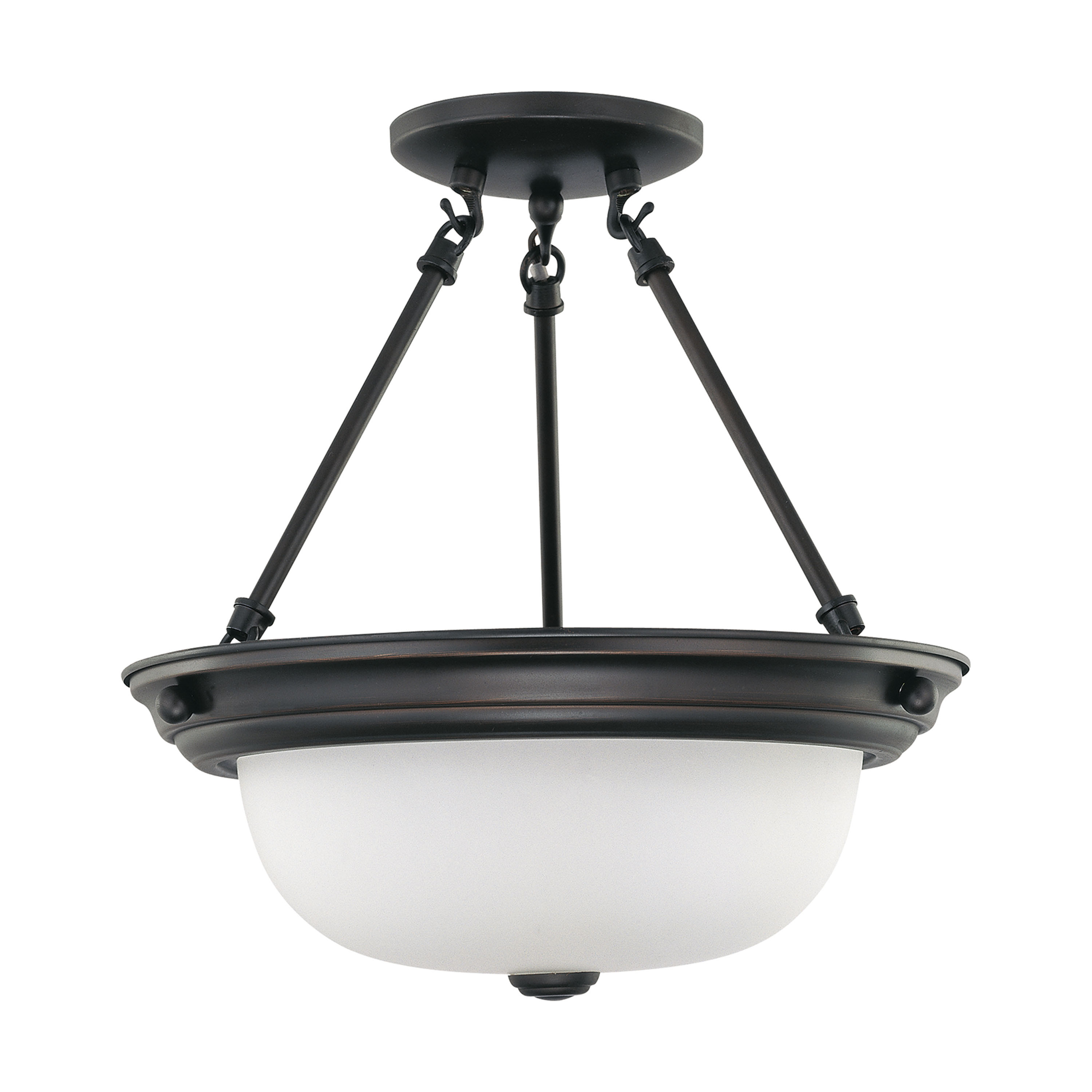 2 LIGHT ES 13" SEMI-FLUSH - 60-3339