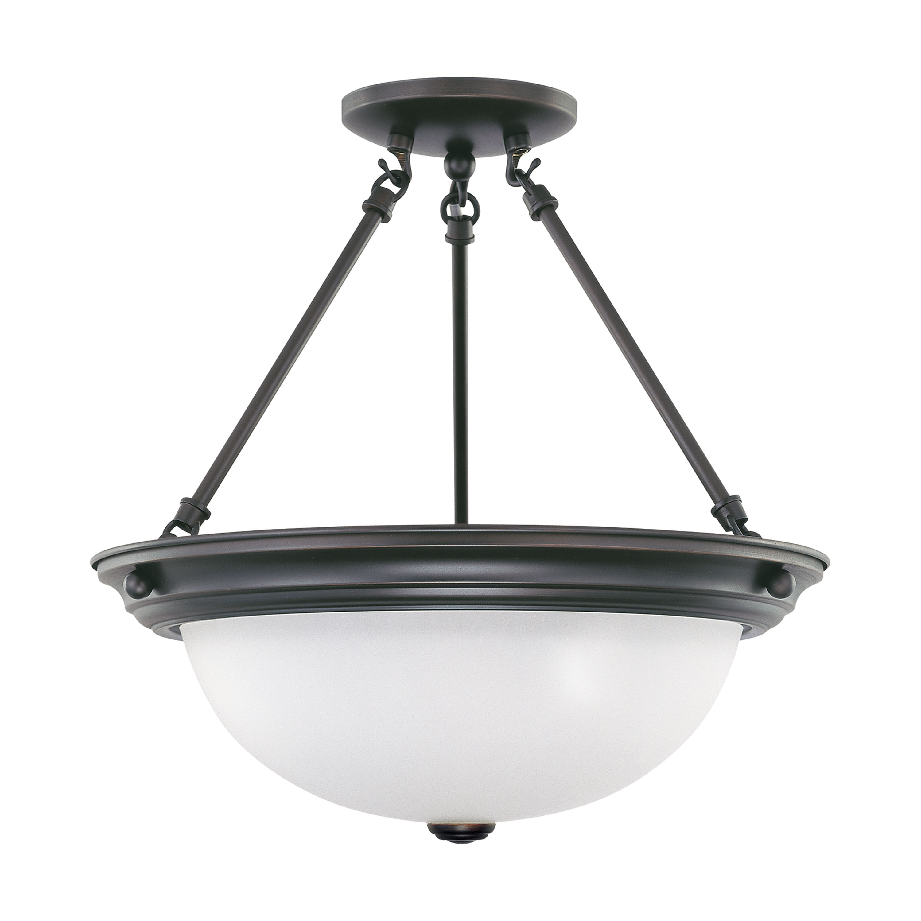 3 LIGHT ES 15" SEMI-FLUSH - 60-3341
