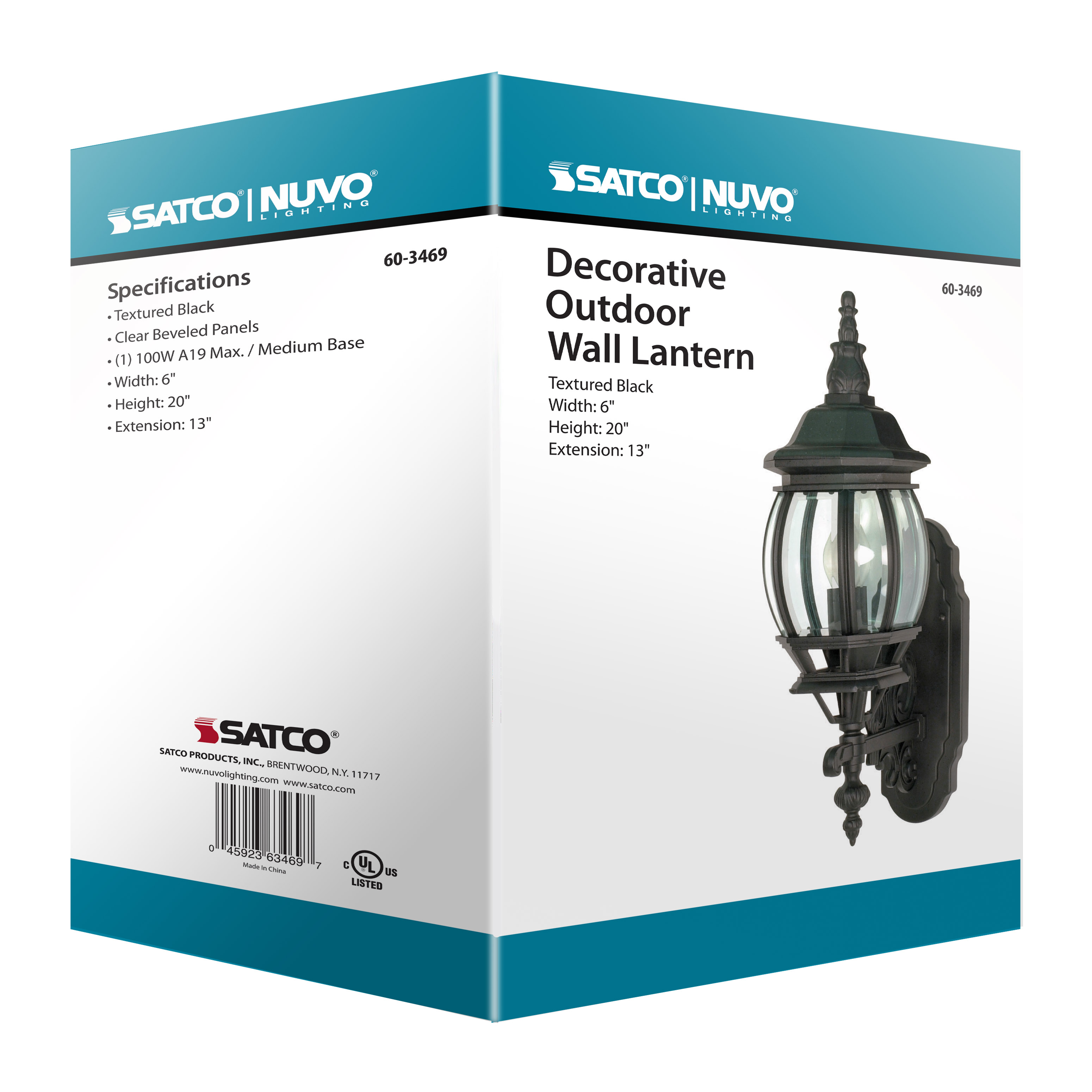 CENTRAL PARK 1 LT OUTDOOR - 60-3469