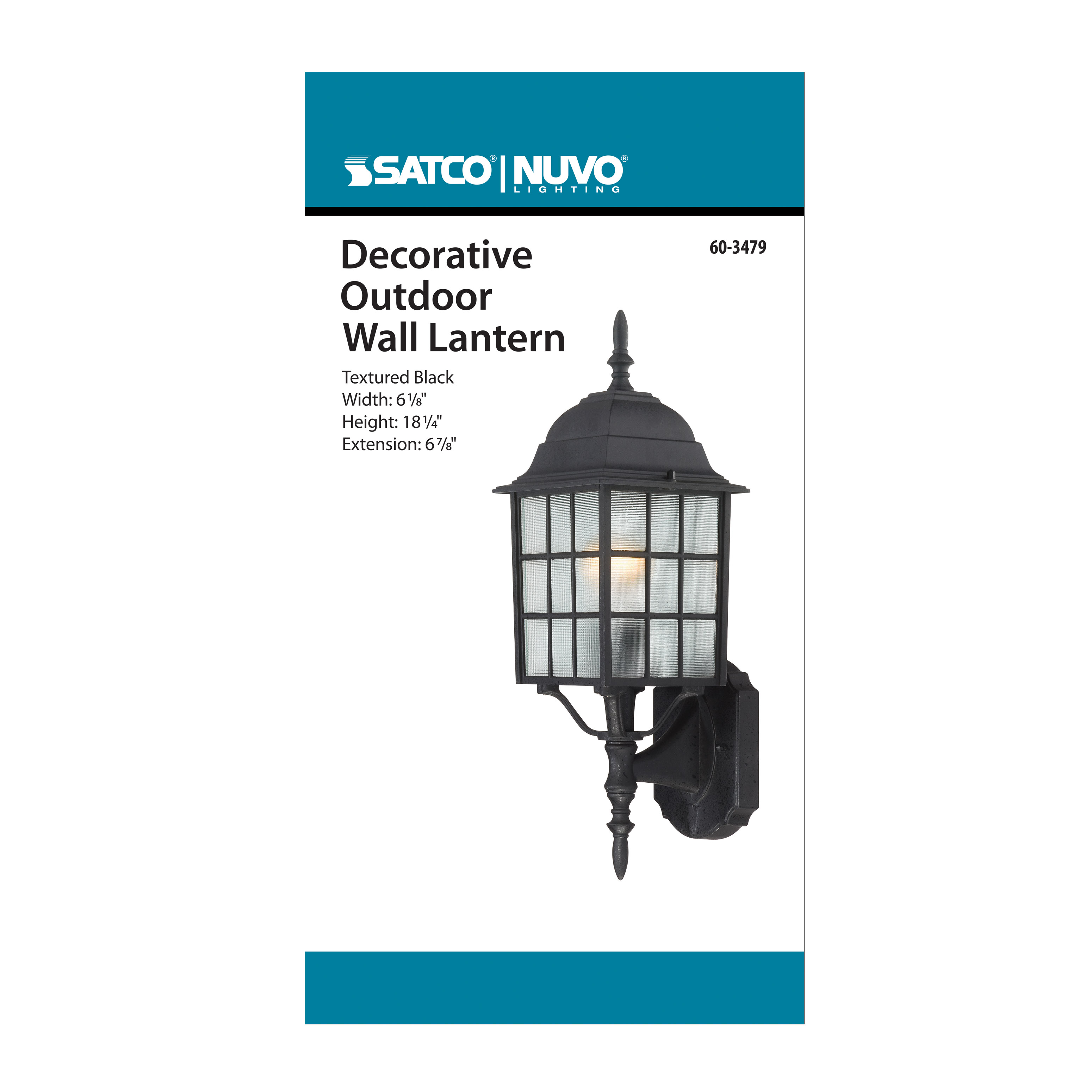 ADAMS 1 LGT 18 OUTOOR WALL - 60-3479