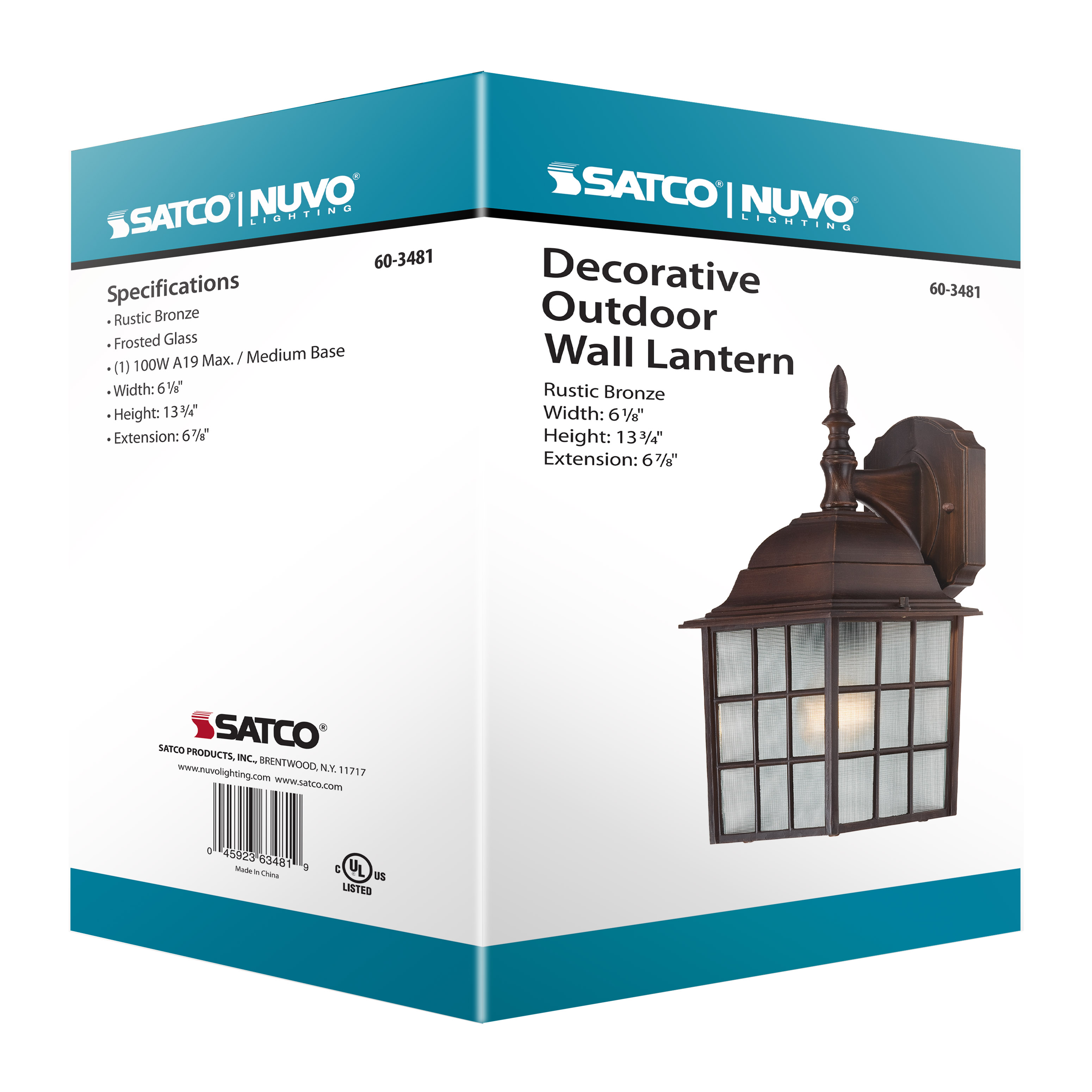 ADAMS 1 LGT 14 OUTOOR WALL - 60-3481