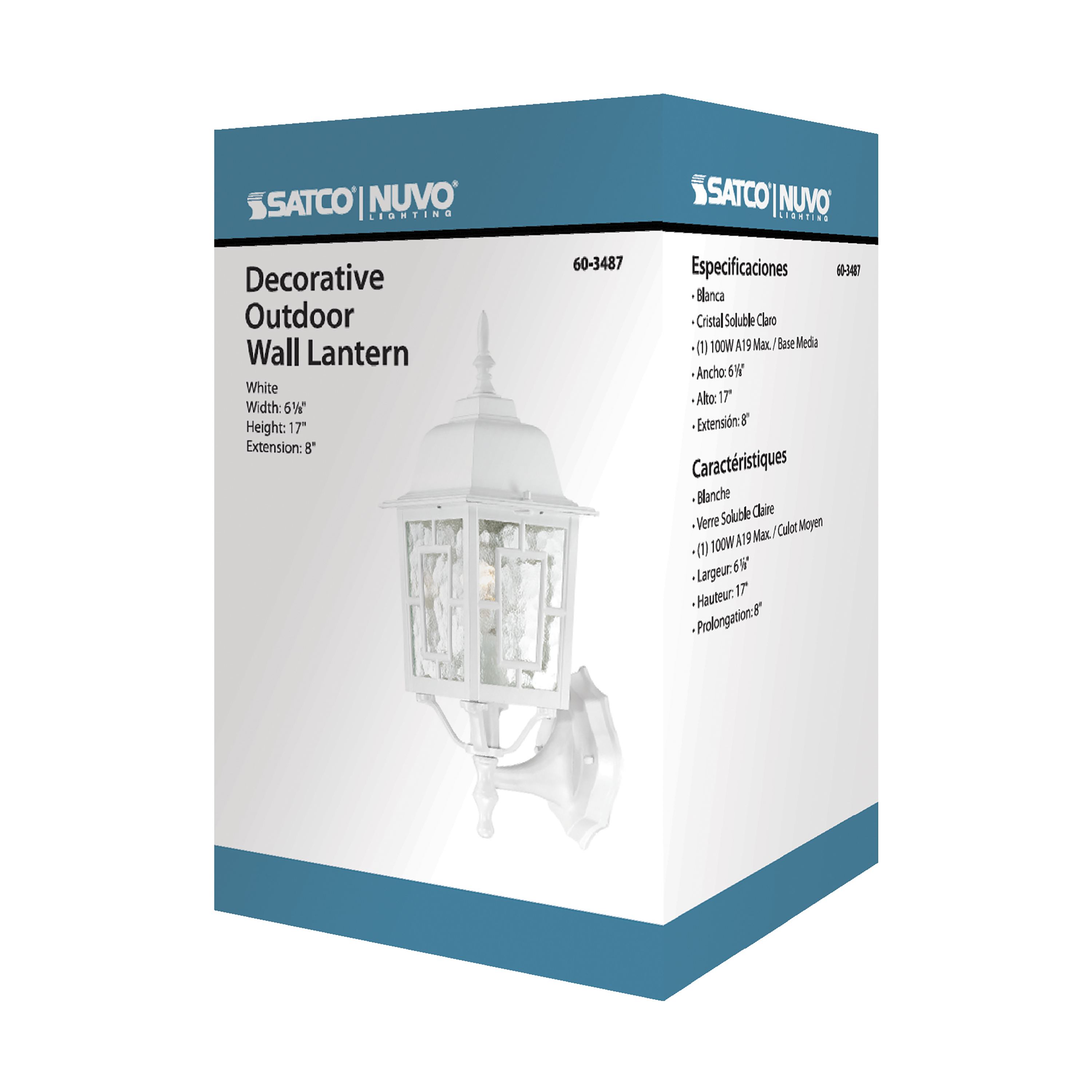 BANYAN 1 LGT 17 OUTDOOR WALL - 60-3487