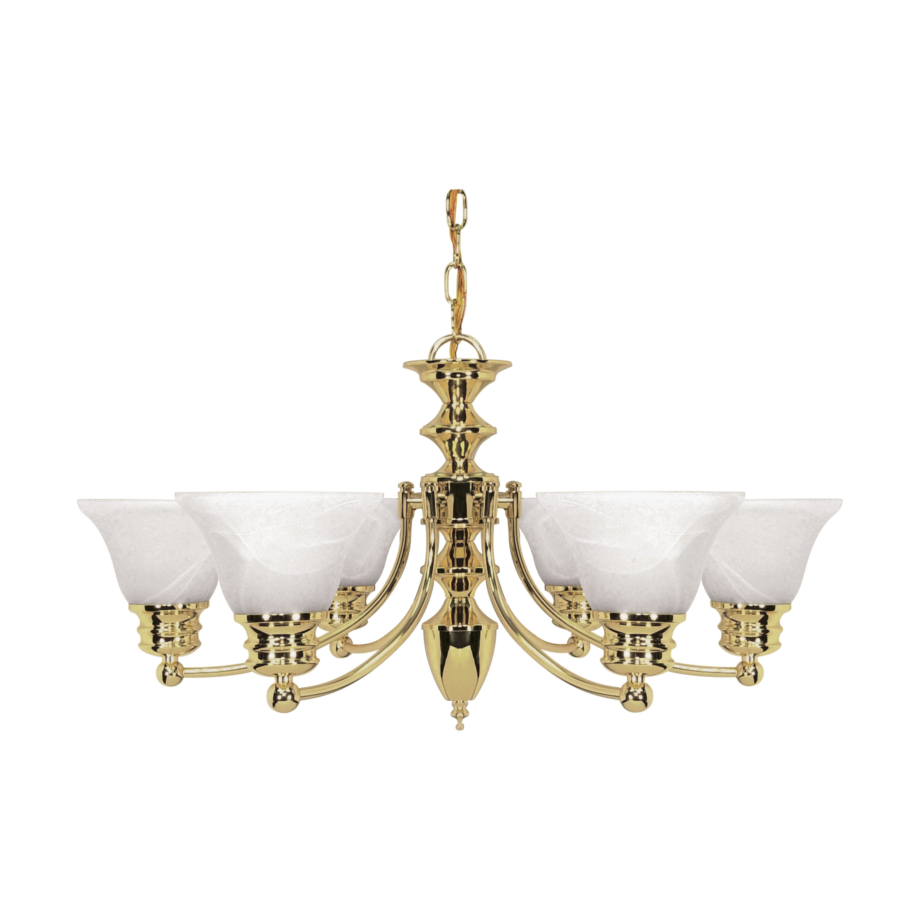 EMPIRE 6 LT CHANDELIER - 60-357