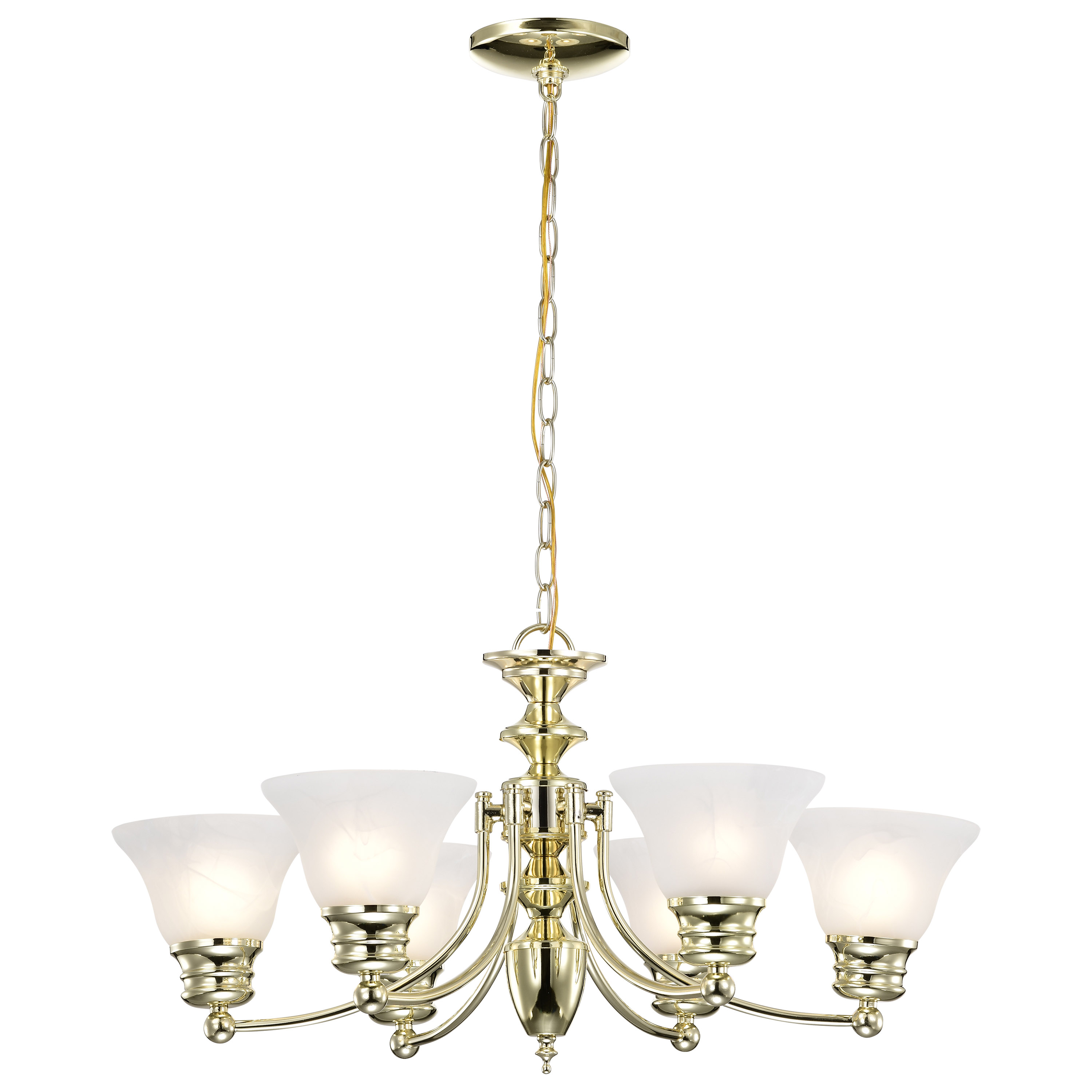 EMPIRE 6 LT CHANDELIER - 60-357
