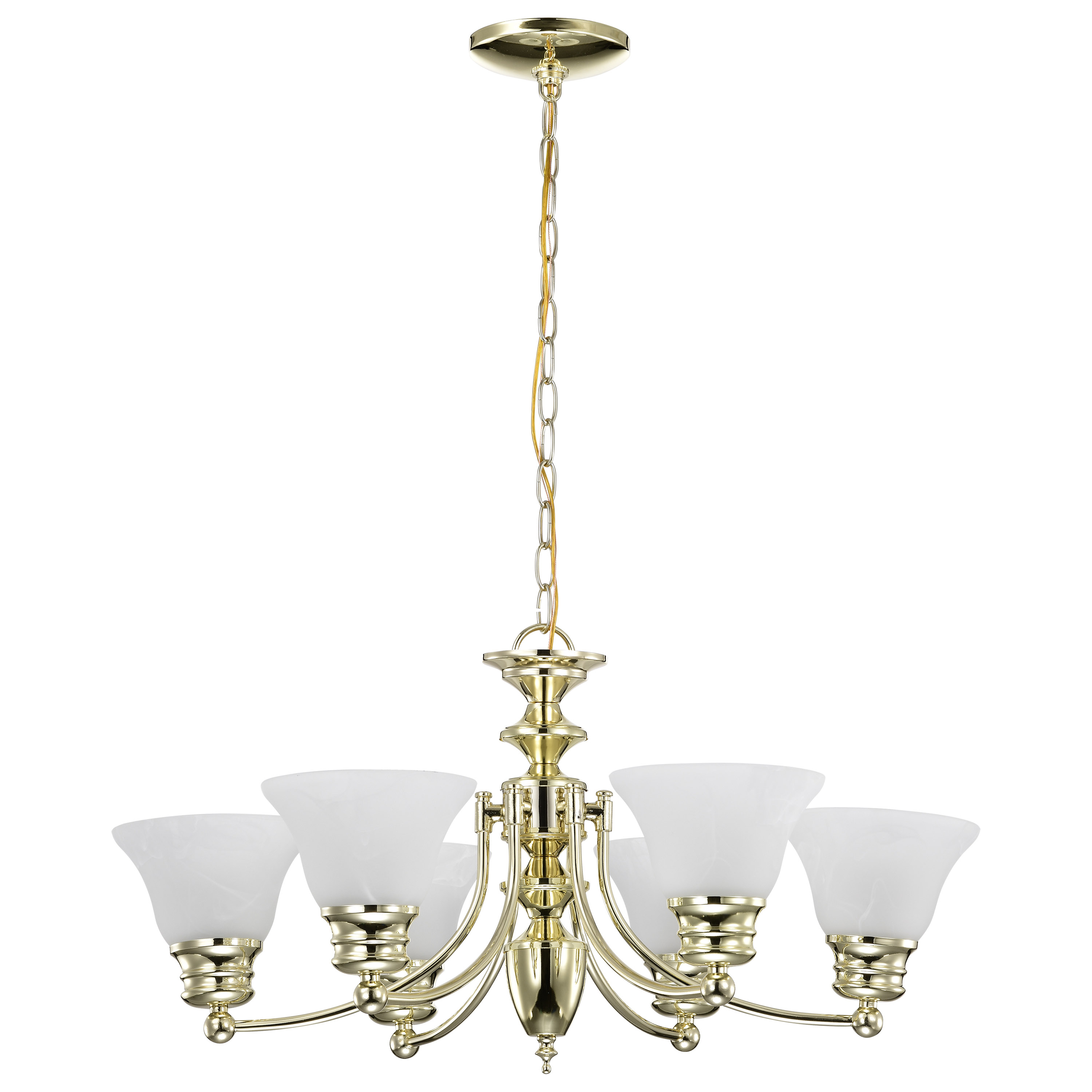 EMPIRE 6 LT CHANDELIER - 60-357
