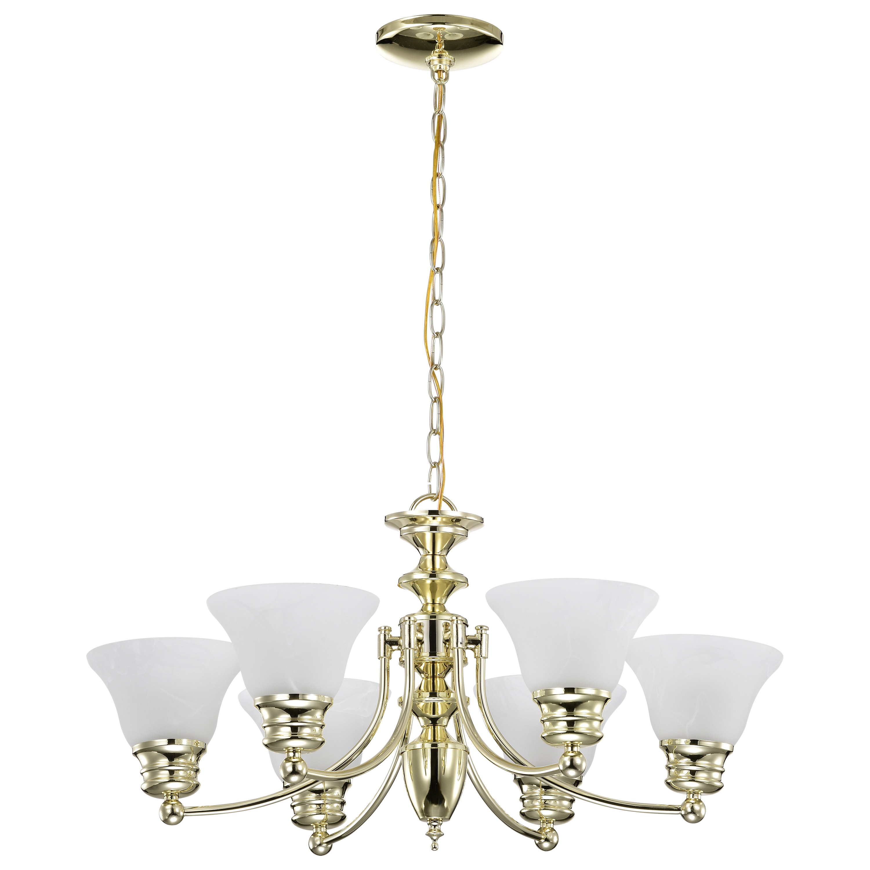 EMPIRE 6 LT CHANDELIER - 60-357