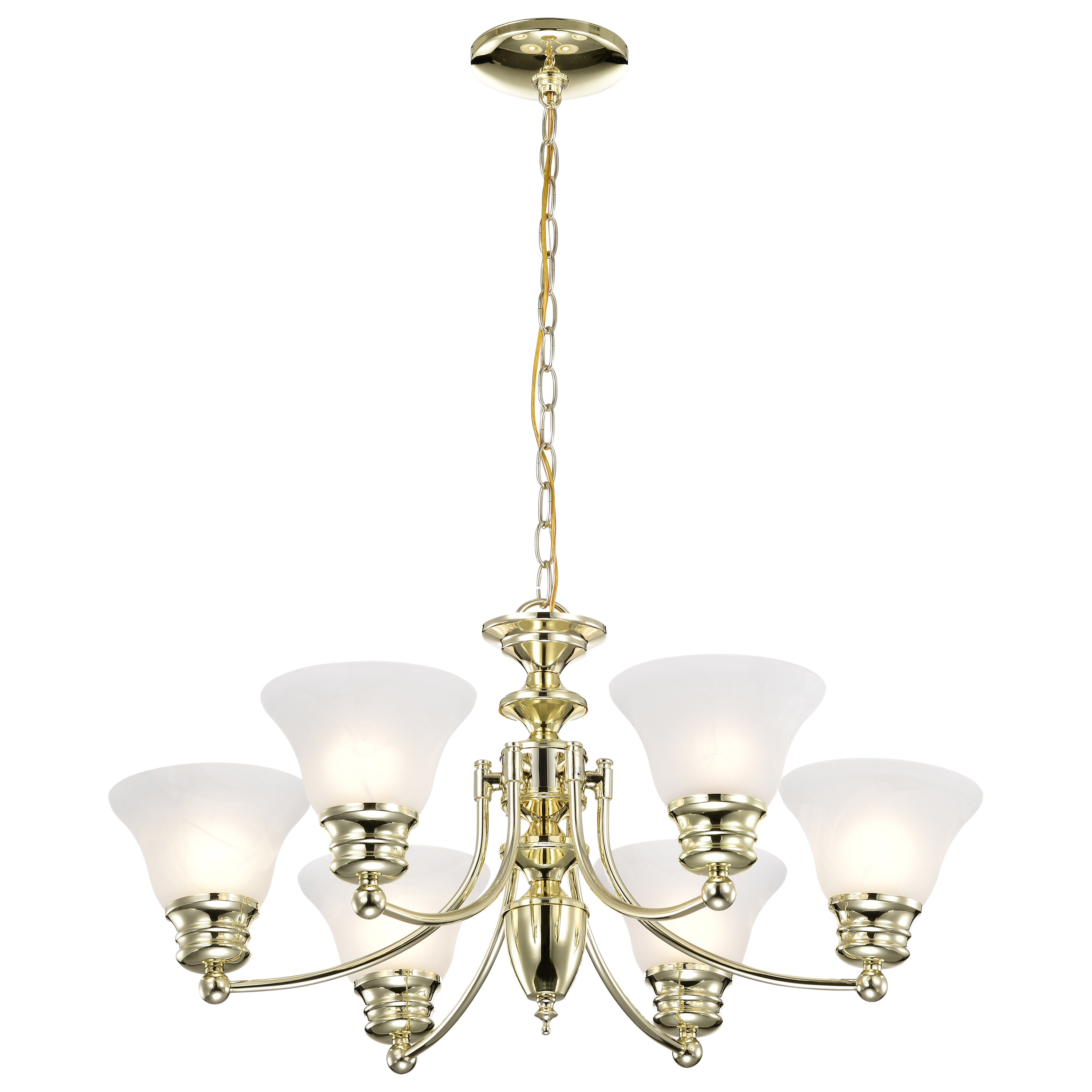 EMPIRE 6 LT CHANDELIER - 60-357