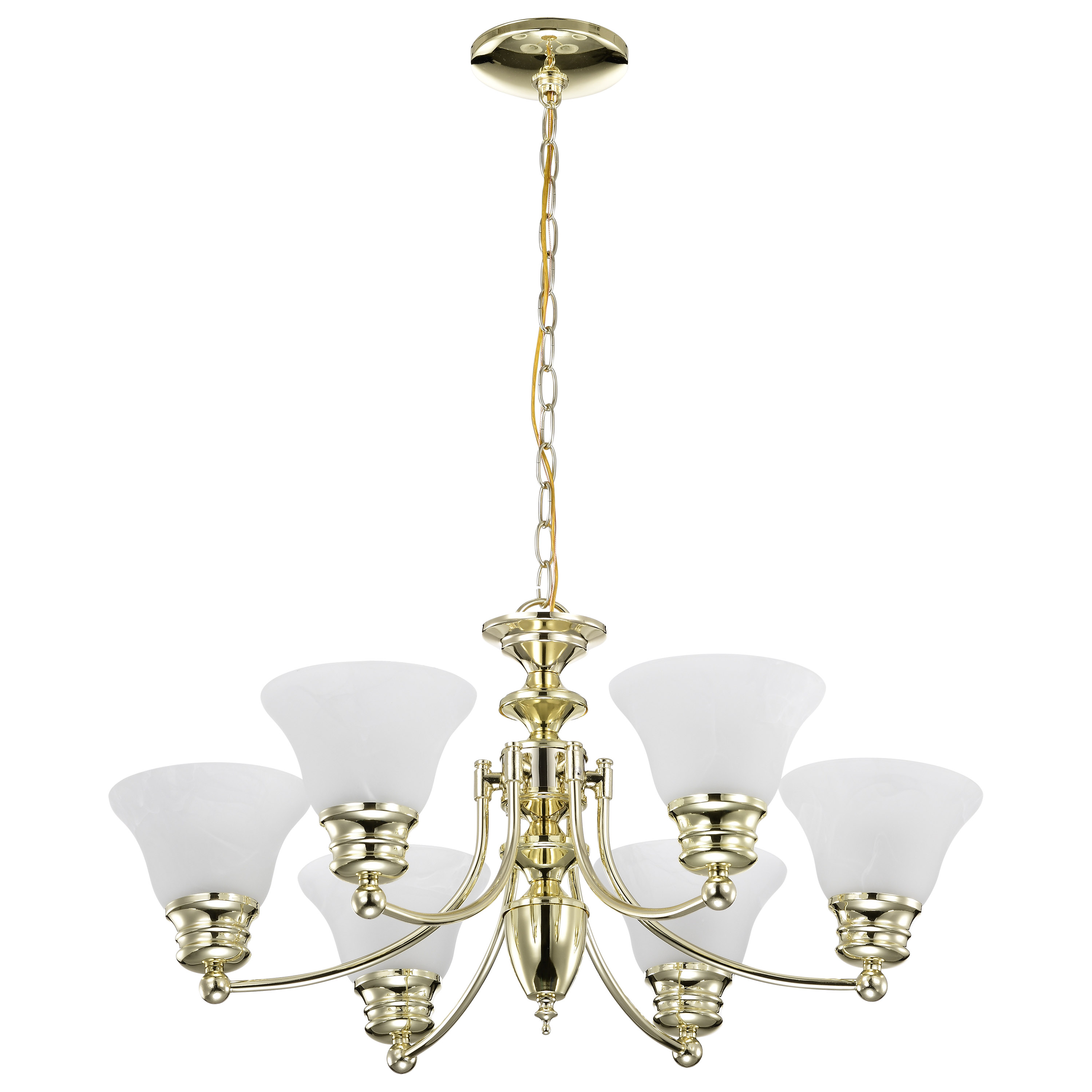 EMPIRE 6 LT CHANDELIER - 60-357