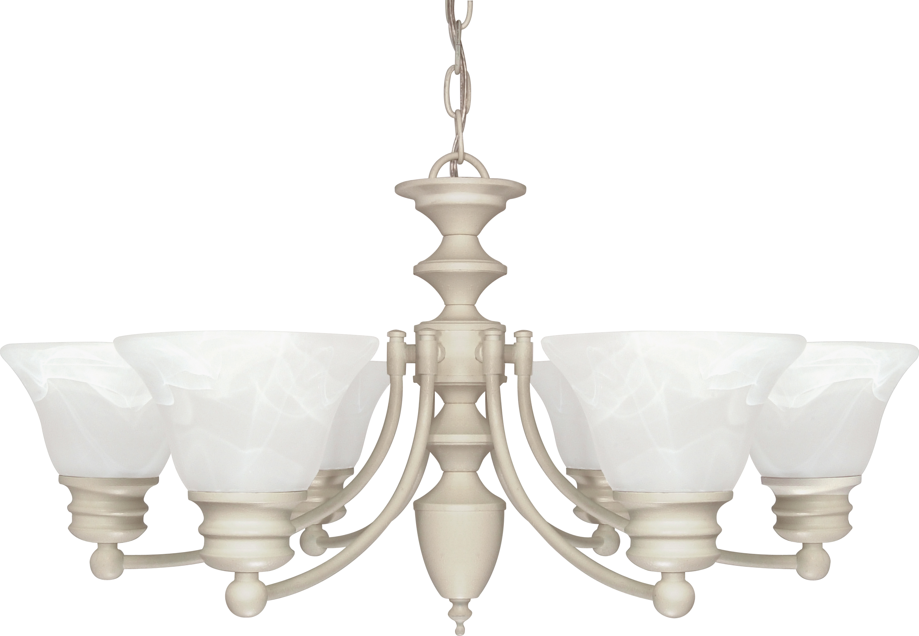EMPIRE 6 LT CHANDELIER - 60-359