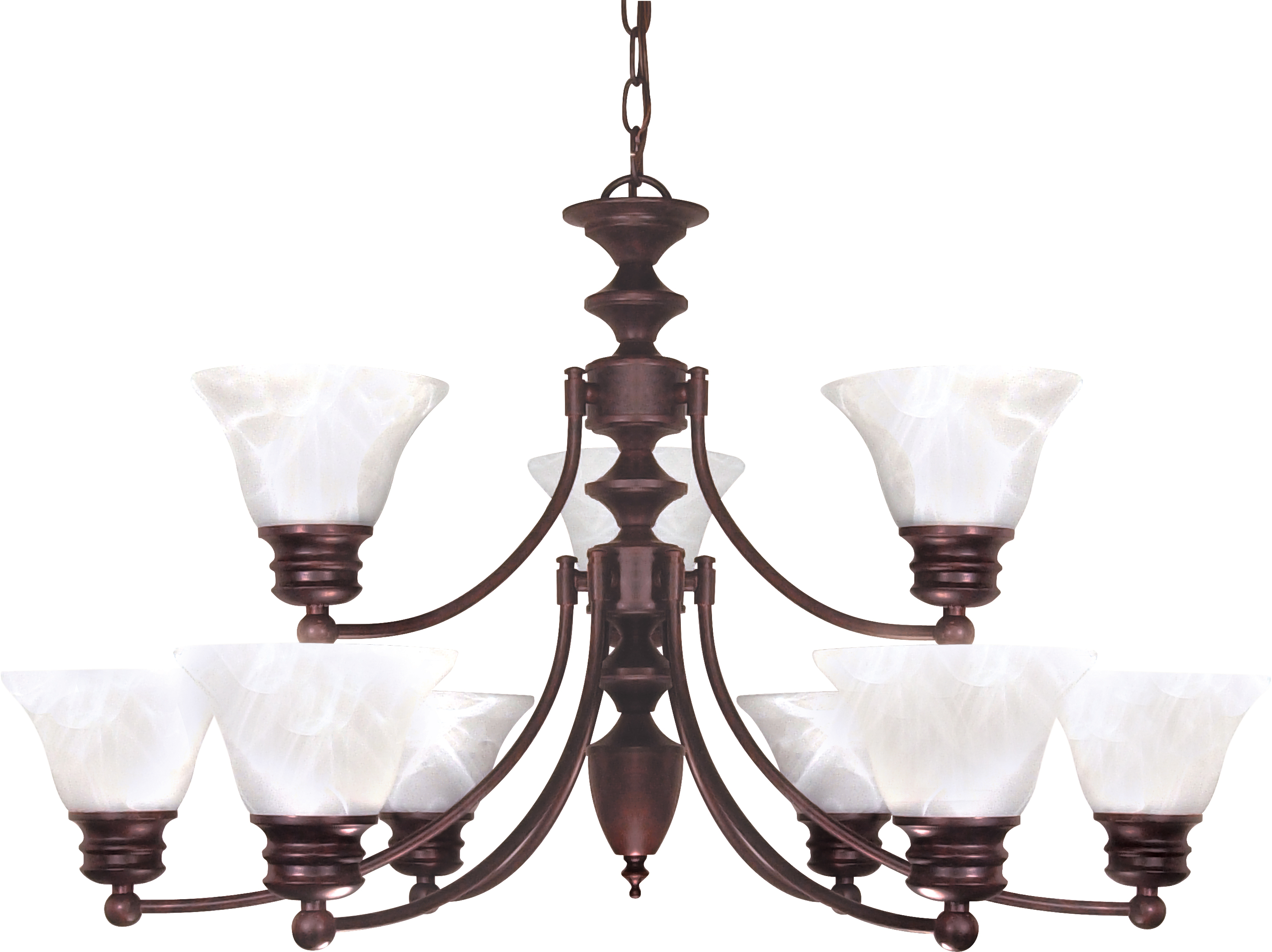 EMPIRE 9 LT CHANDELIER - 60-362