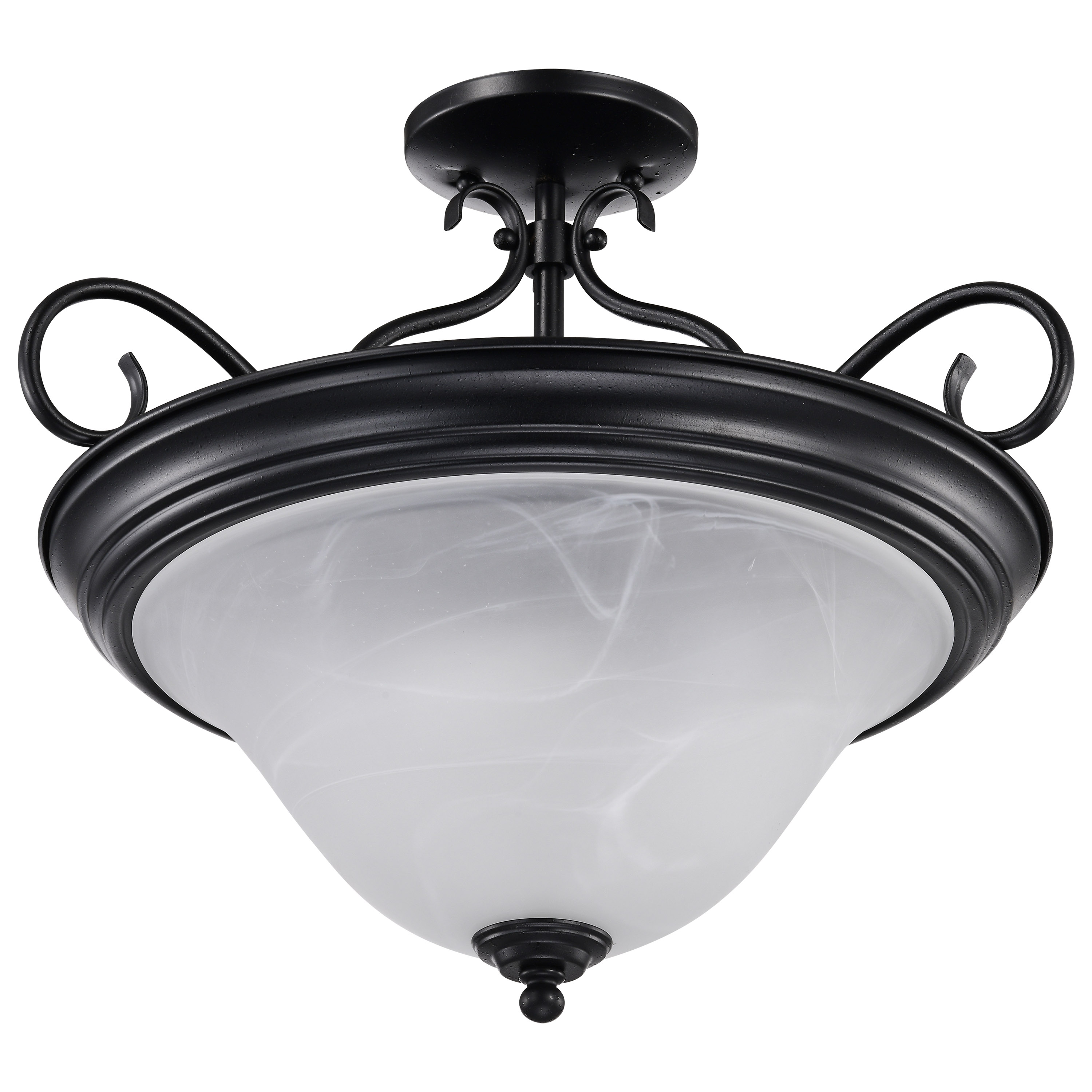 CASTILLO 3 LT SEMI FLUSH - 60-384