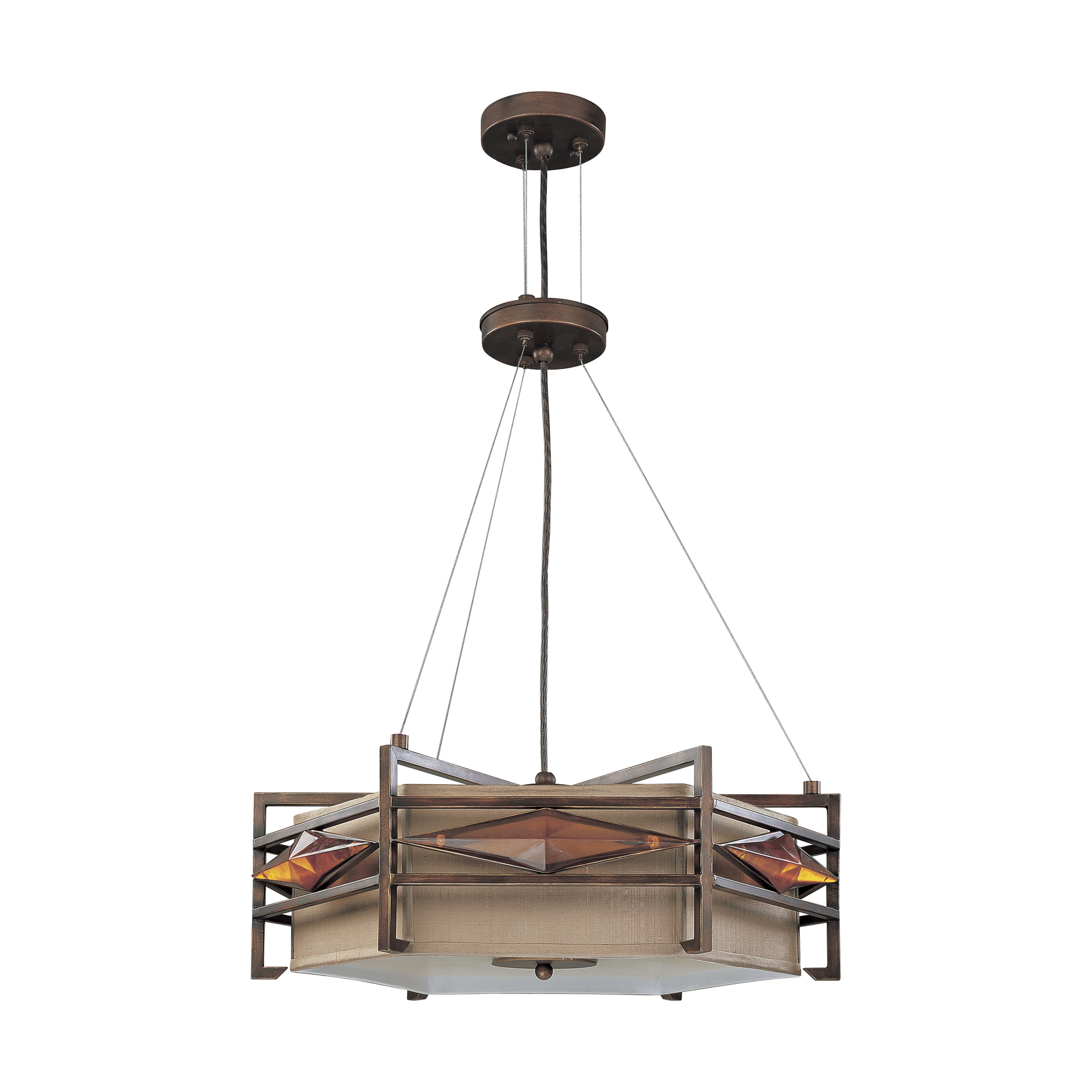 GABLE ES 3 LIGHT PENDANT - 60-3875