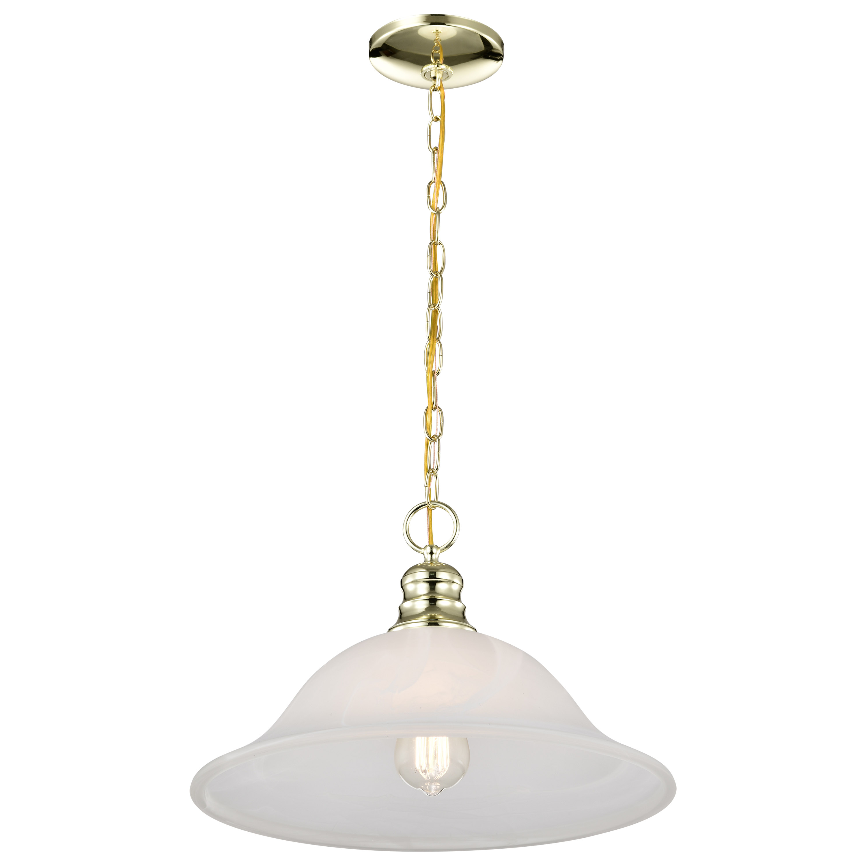 1 LT HANGING DOME PENDANT - 60-392