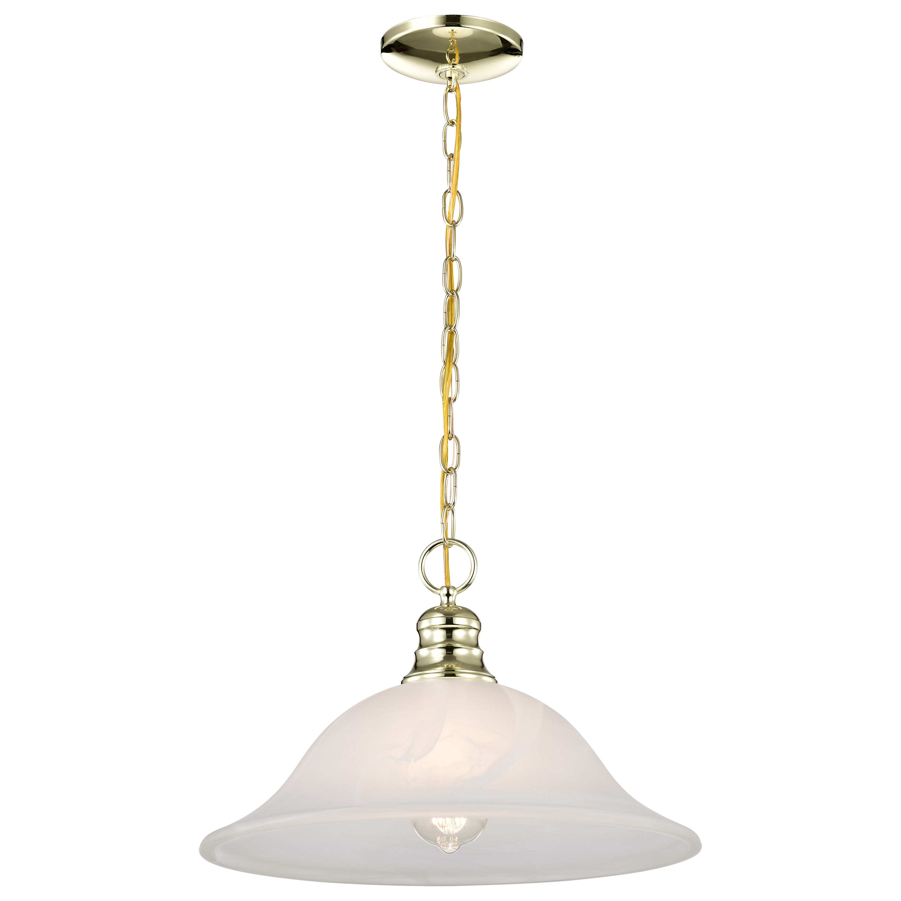 1 LT HANGING DOME PENDANT - 60-392
