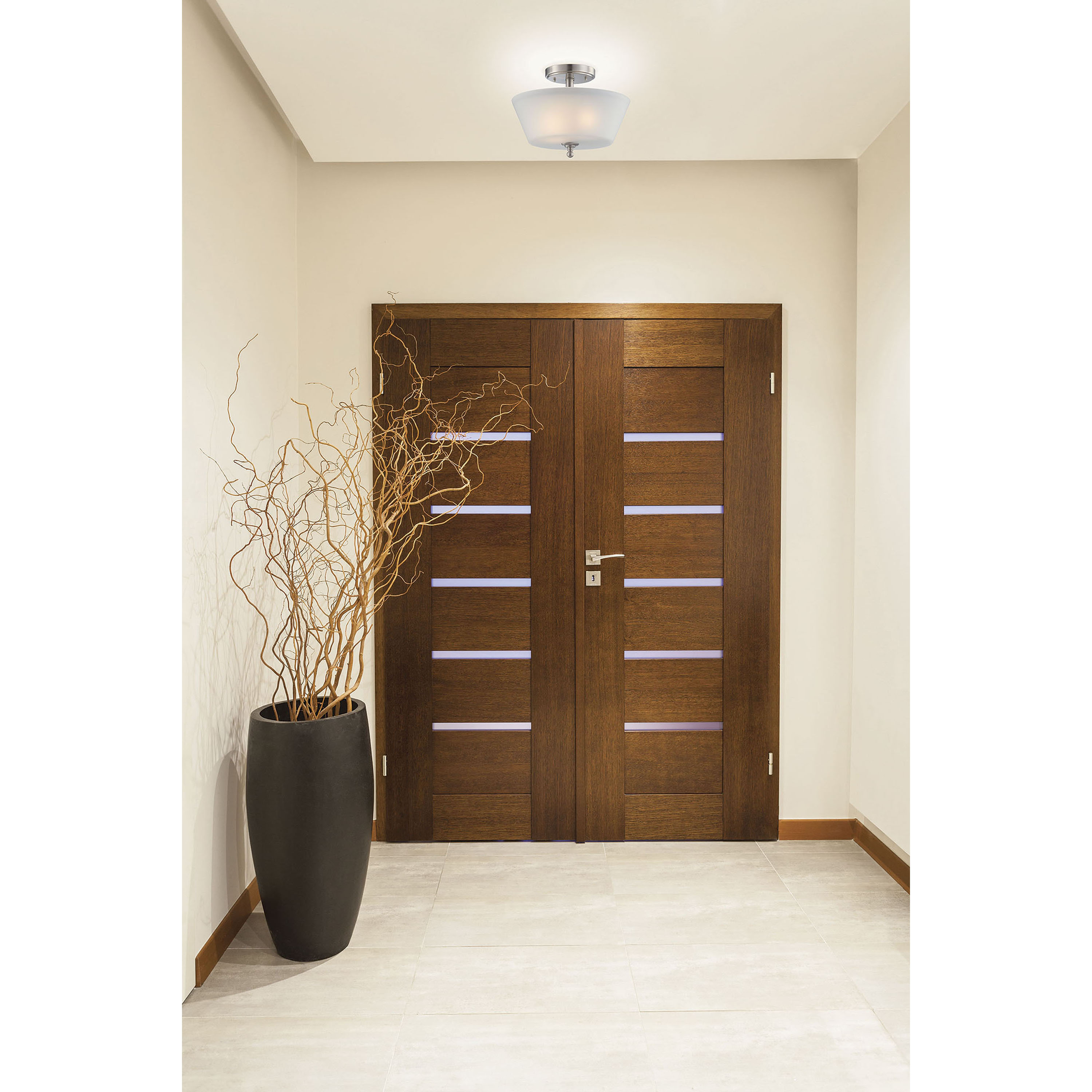 SURREY 3 LIGHT SEMI-FLUSH - 60-4151