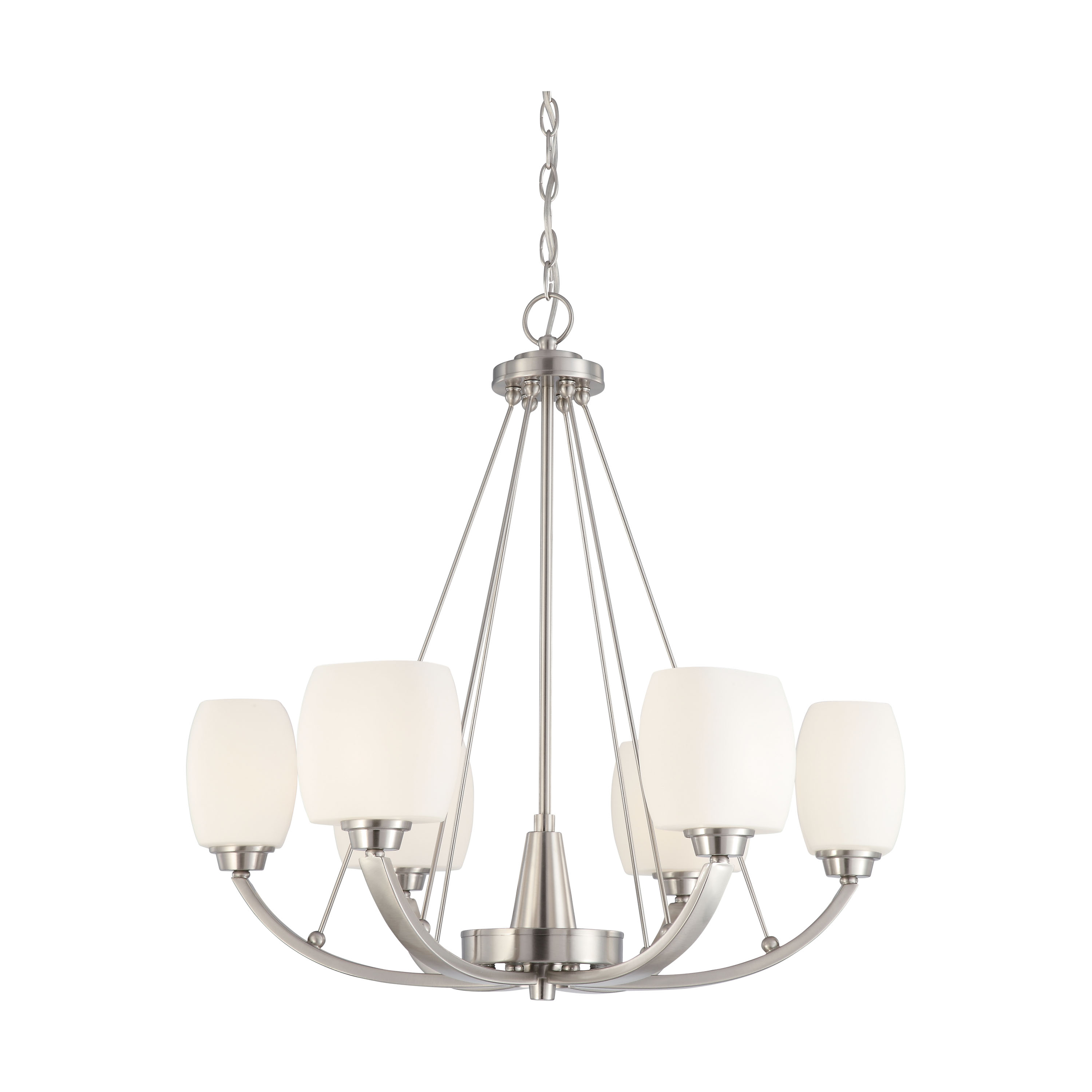 HELIUM 6 LIGHT CHANDELIER - 60-4186