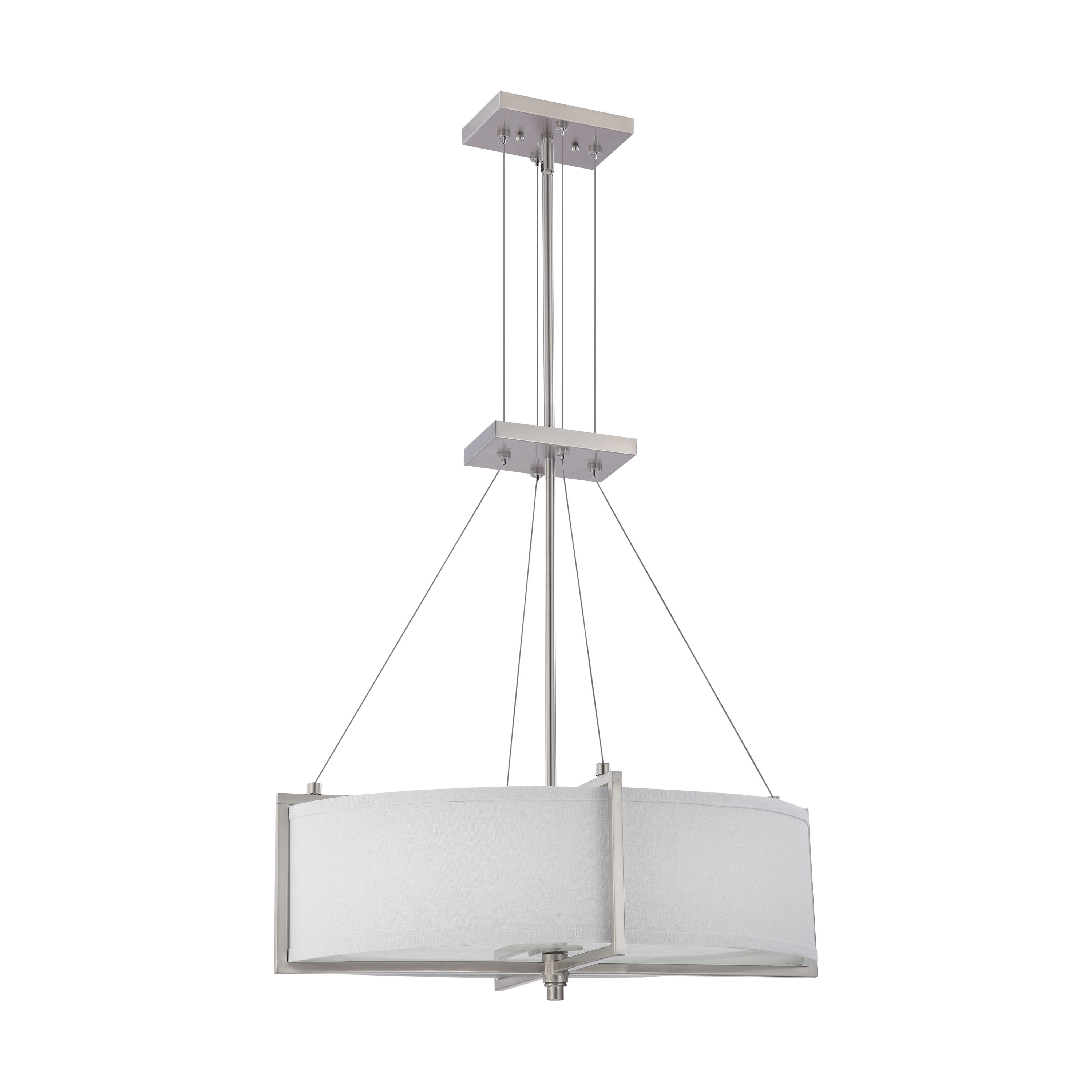 PORTIA ES 4 LIGHT OVAL PENDANT - 60-4345