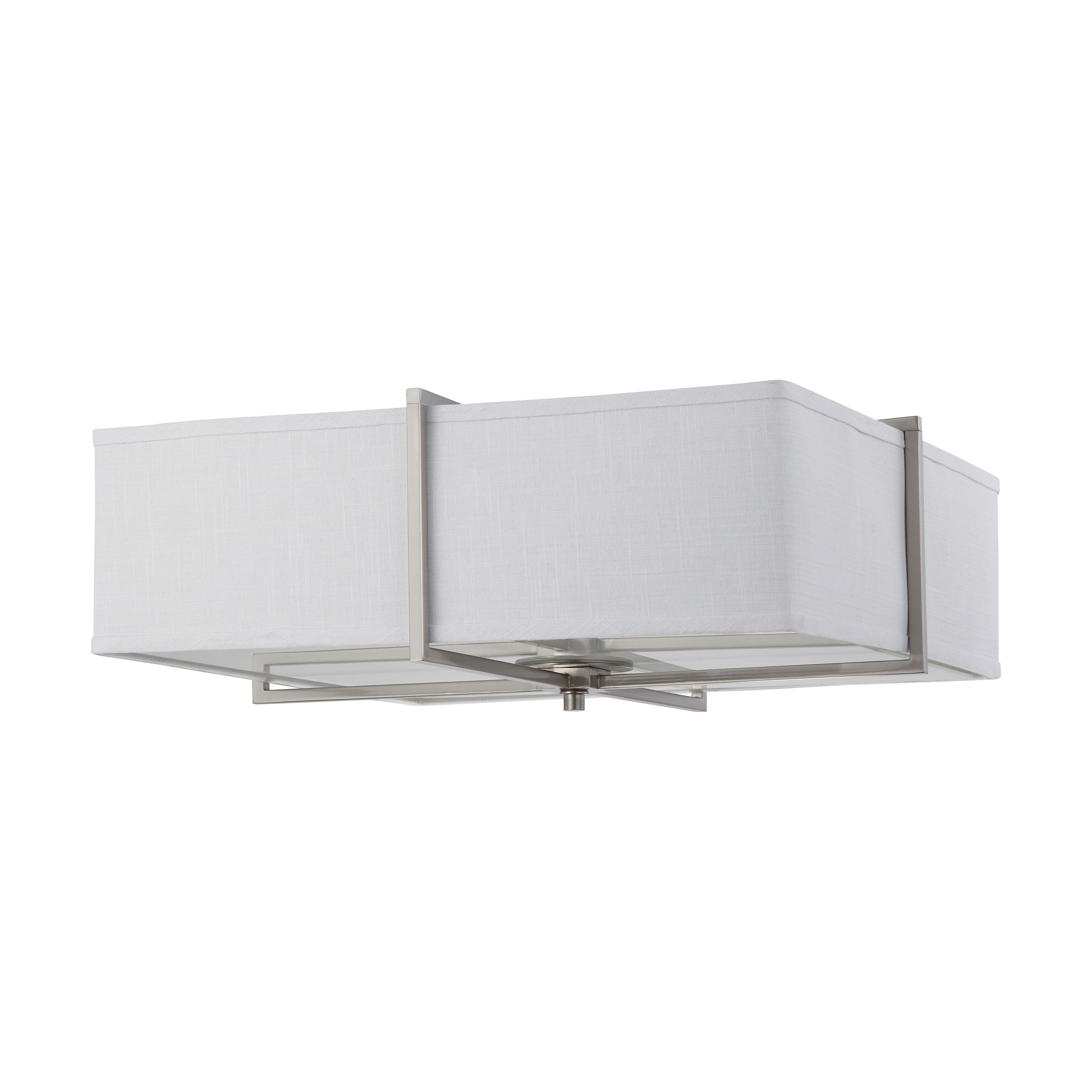 LOGAN ES 4 LIGHT SQUARE FLUSH - 60-4369