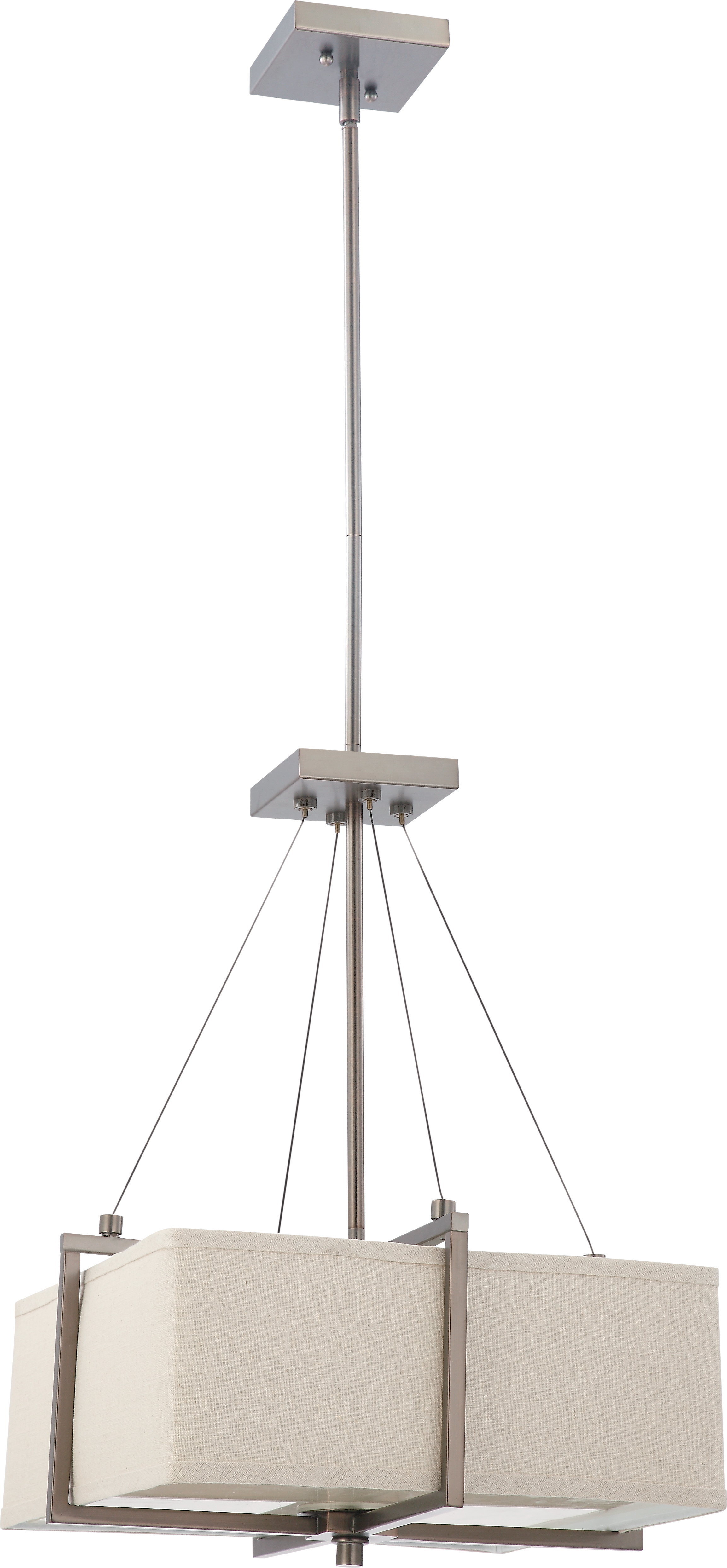 LOGAN 2 LIGHT SQUARE PENDANT - 60-4486
