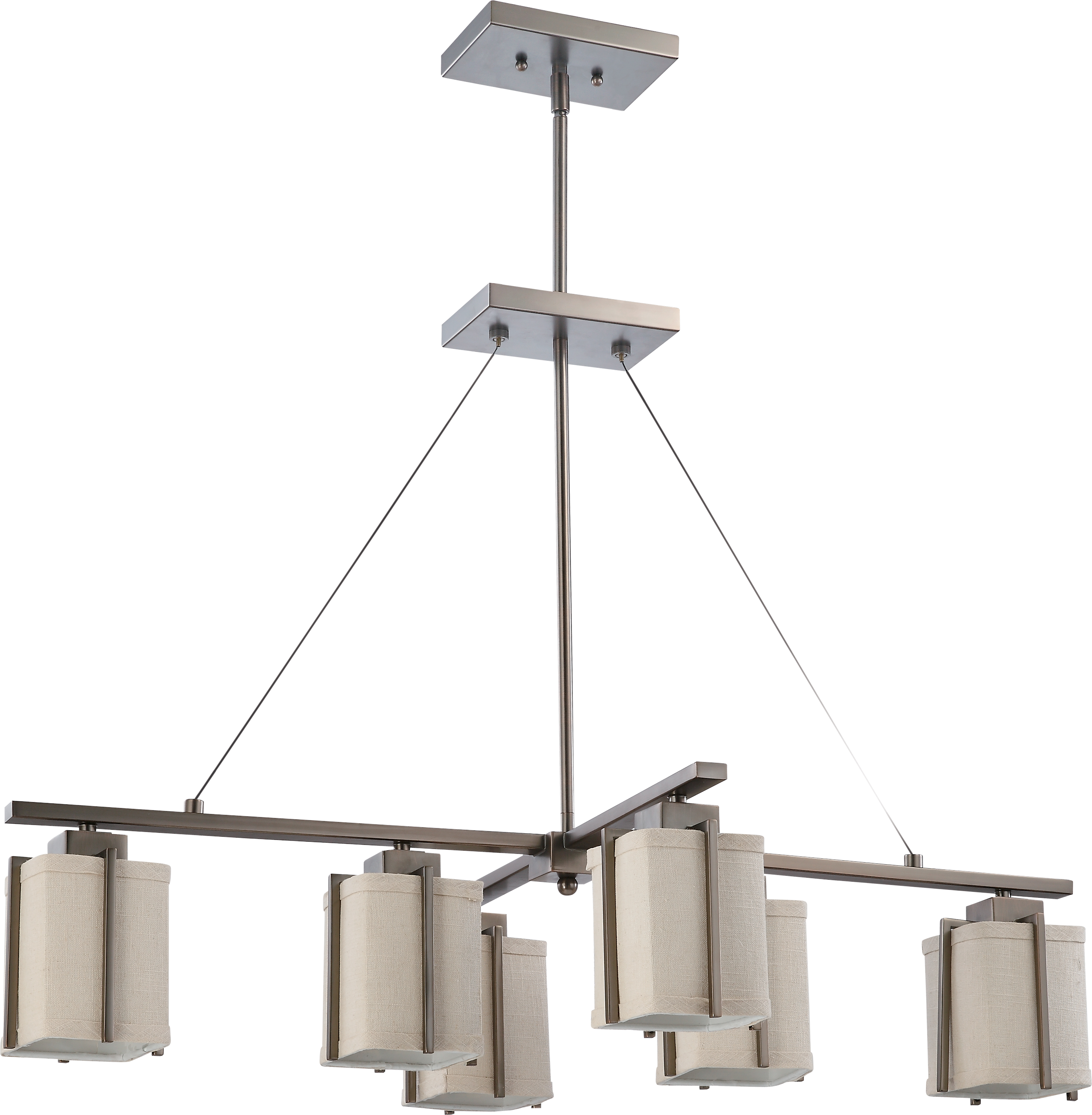 LOGAN 6 LIGHT ISLAND PENDANT - 60-4491