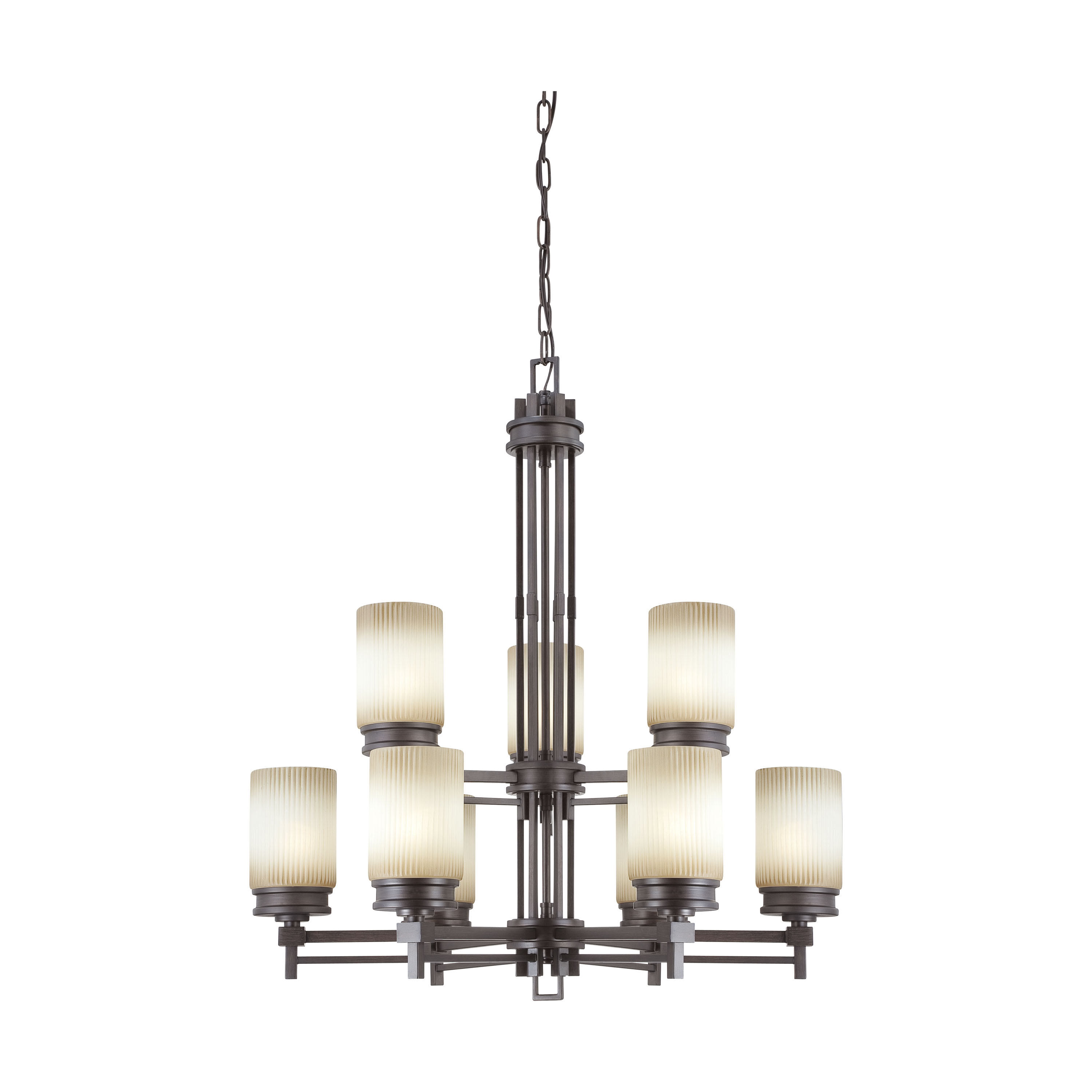 WRIGHT 9 LIGHT CHANDELIER - 60-4609