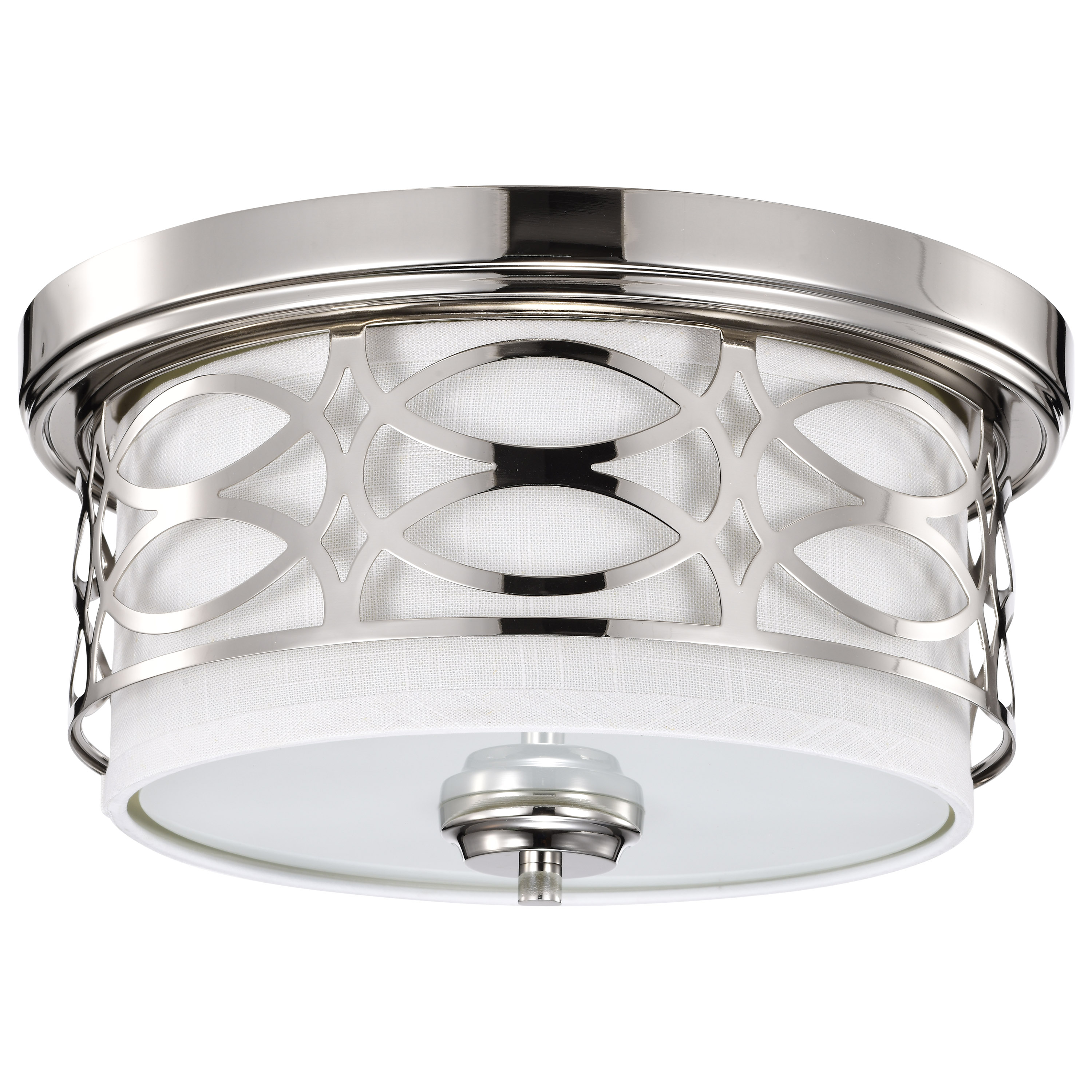 HARLOW 2 LIGHT FLUSH DOME - 60-4627