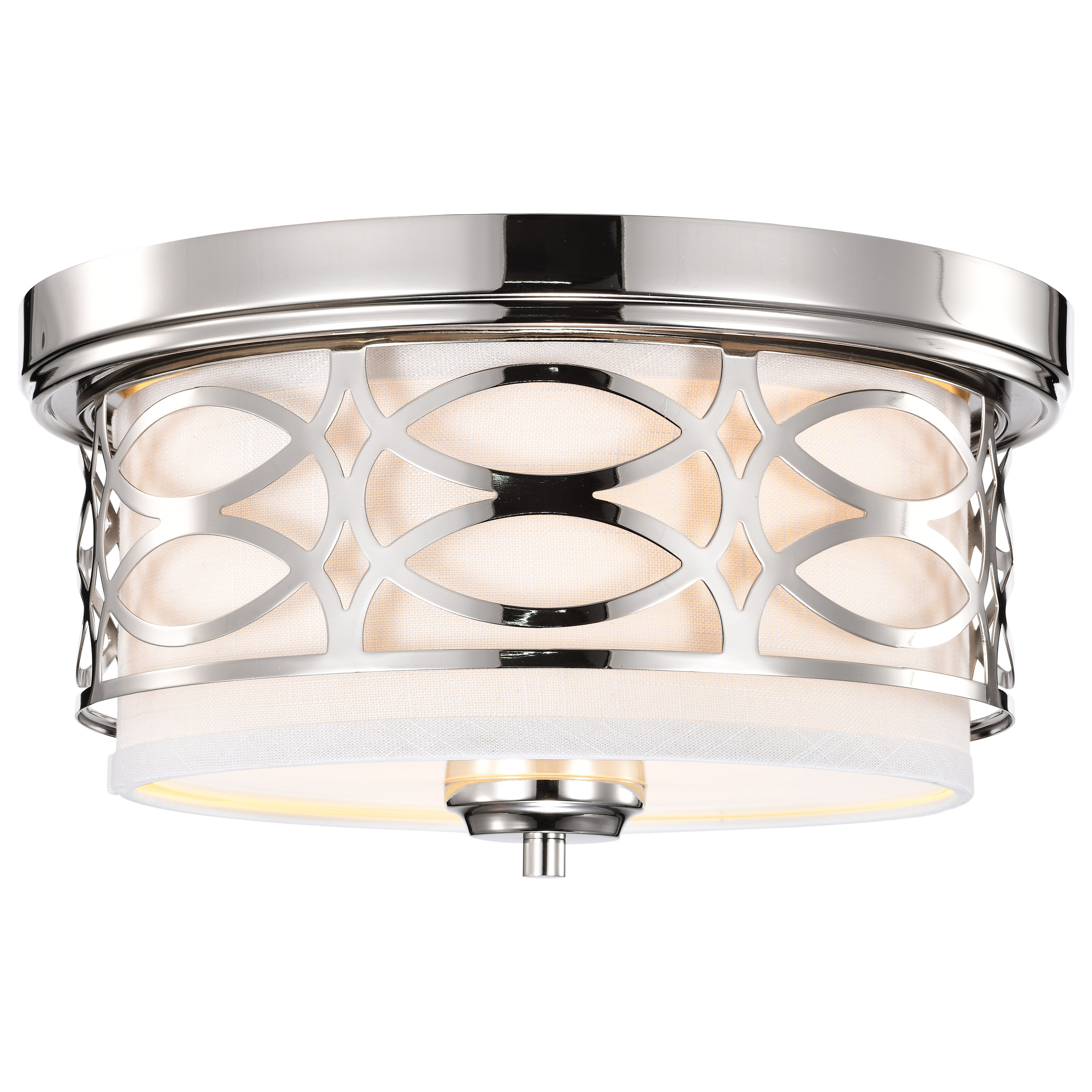 HARLOW 2 LIGHT FLUSH DOME - 60-4627