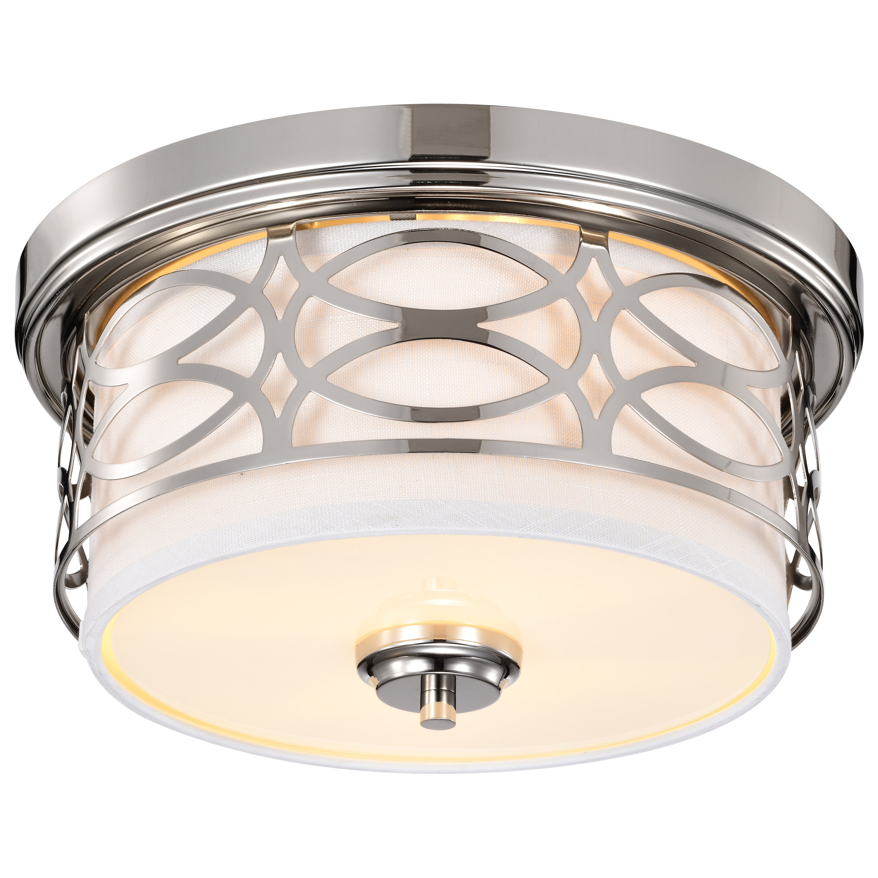 HARLOW 2 LIGHT FLUSH DOME - 60-4627