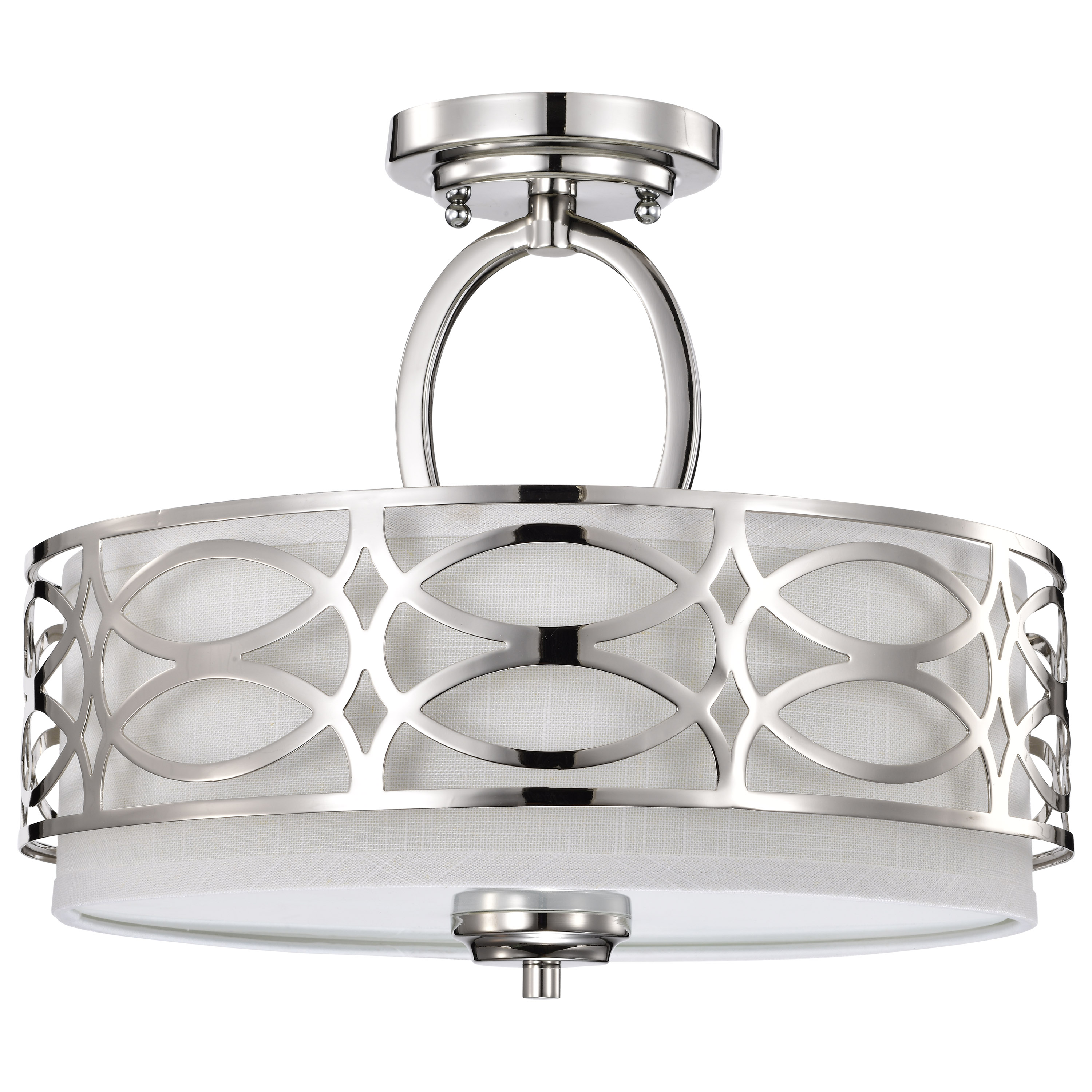 HARLOW 3 LIGHT SEMI-FLUSH - 60-4629