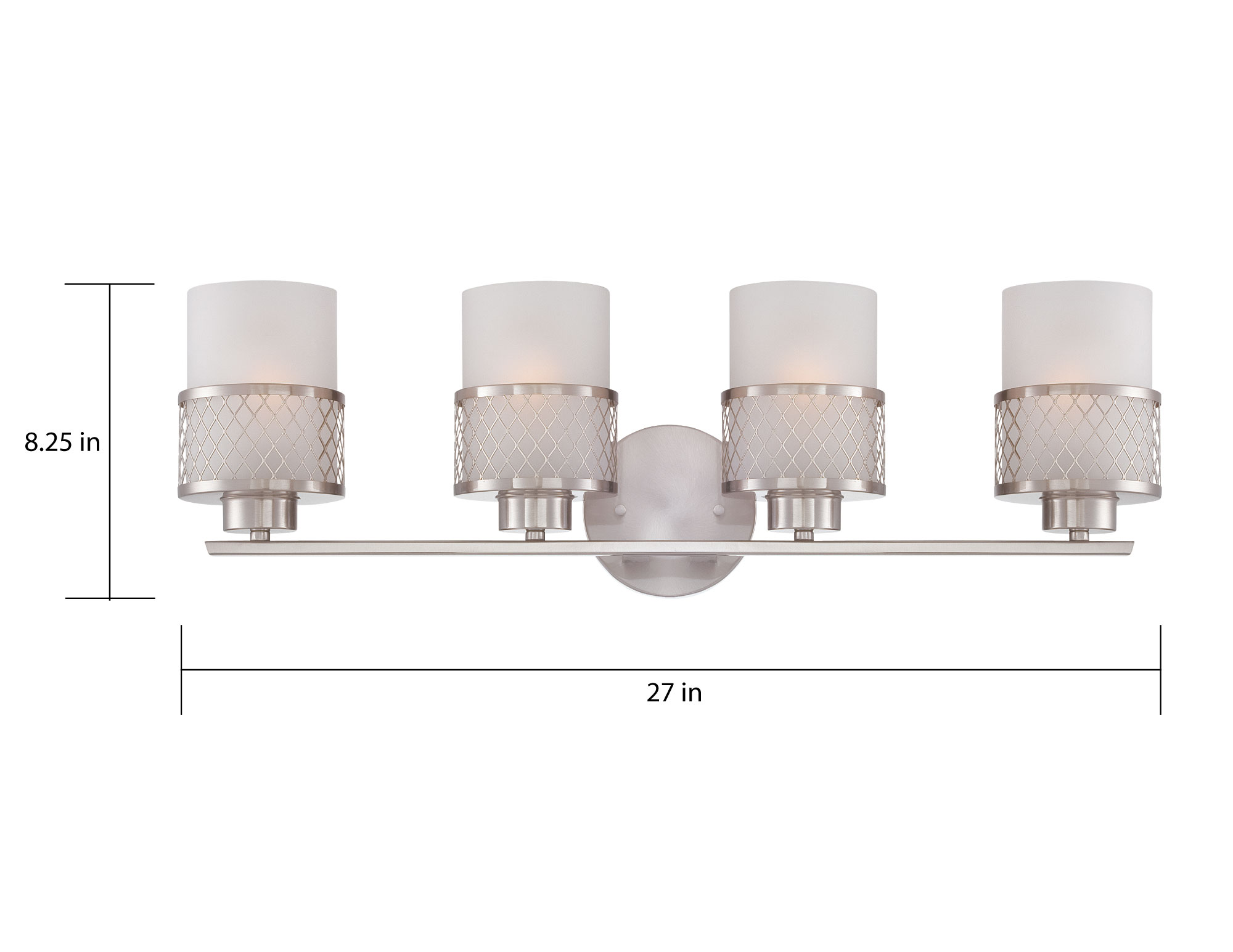 FUSION 4 LIGHT VANITY - 60-4684