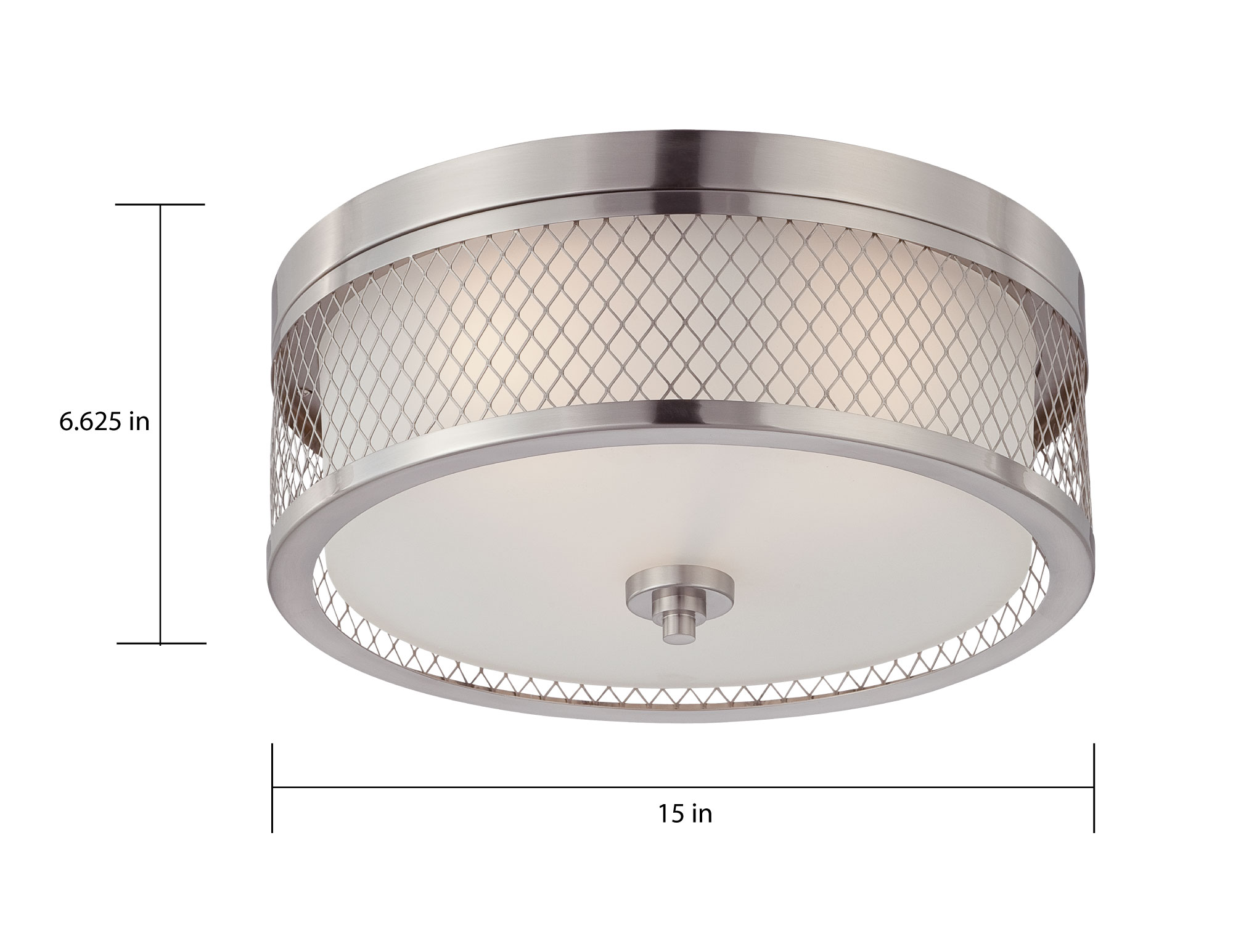 FUSION 3 LIGHT FLUSH DOME - 60-4691