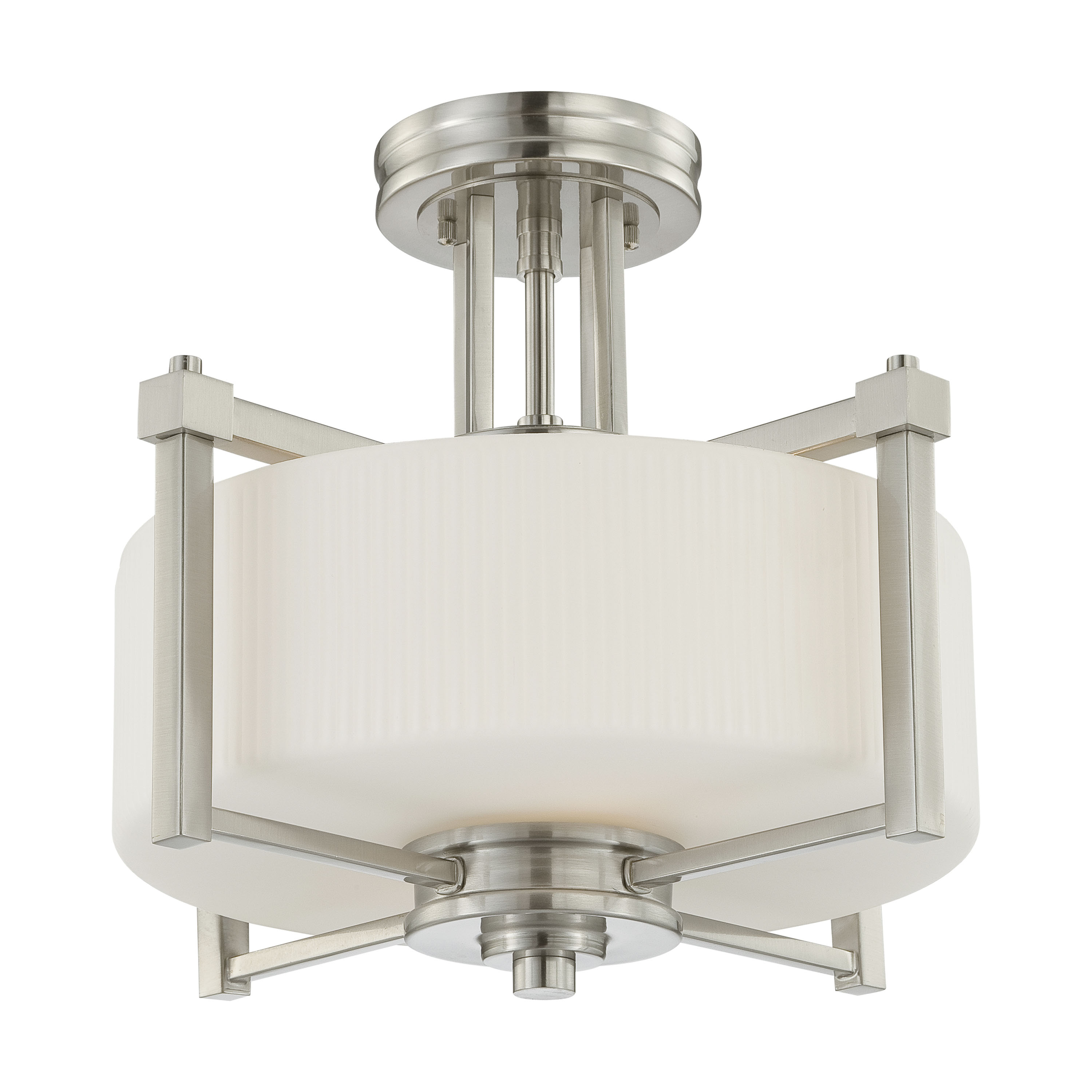 WRIGHT 2 LIGHT SEMI-FLUSH - 60-4713