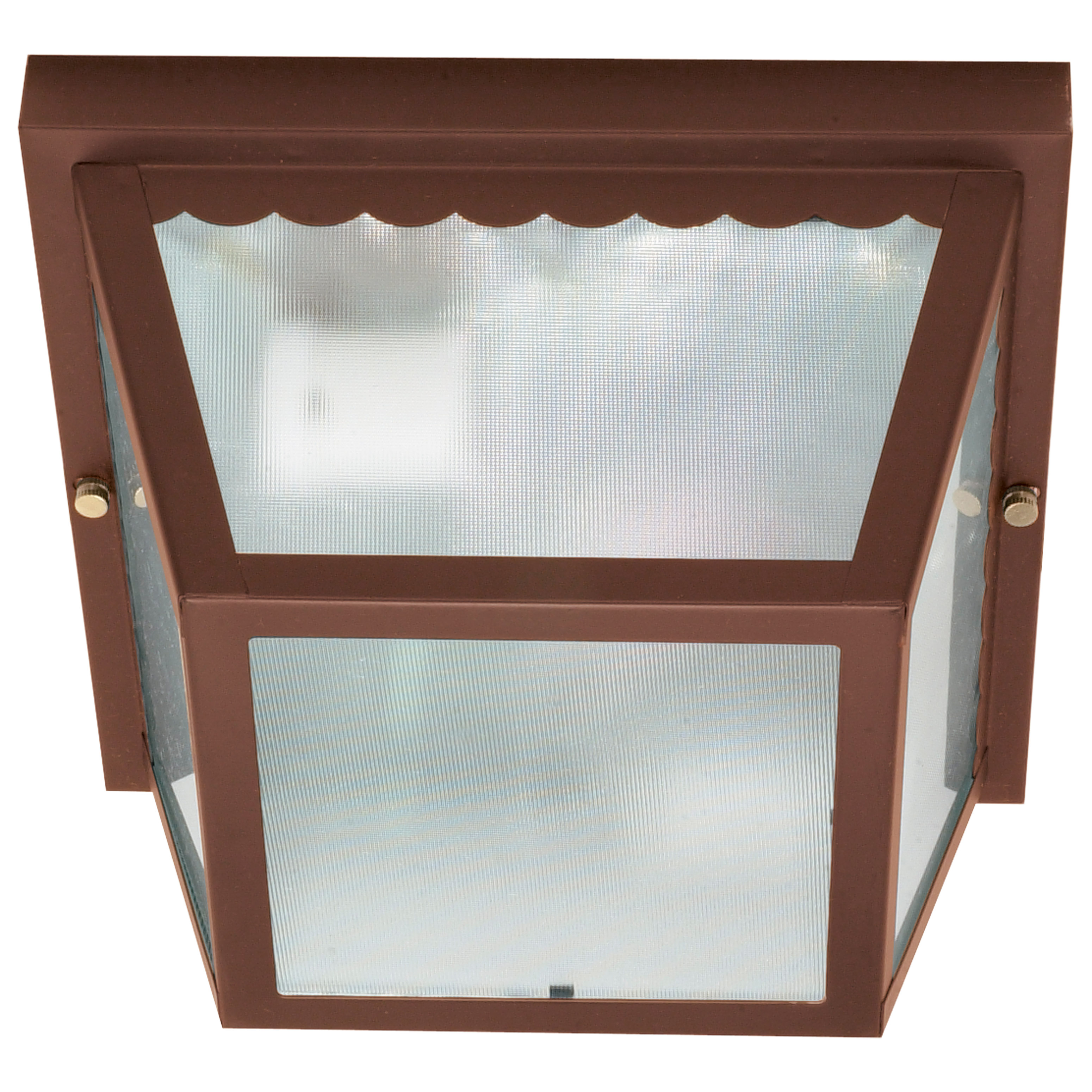 2 LT 10" CARPORT FLUSH FIXTURE - 60-472