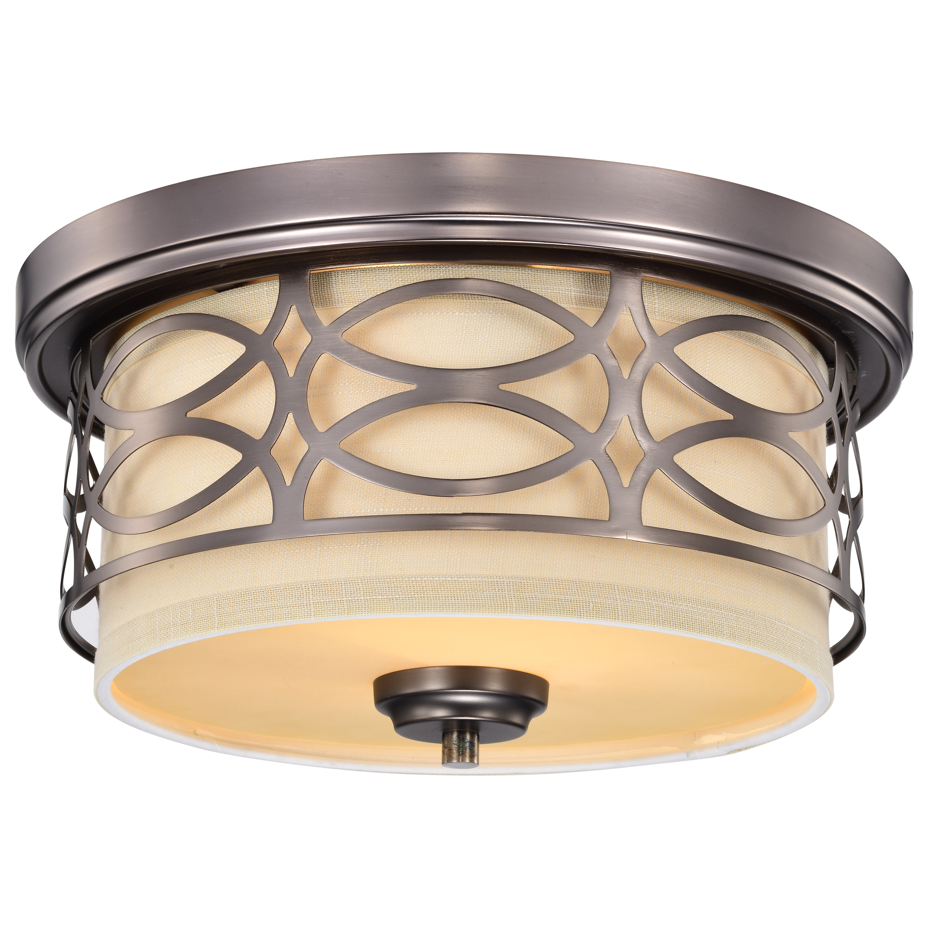 HARLOW 2 LIGHT FLUSH DOME - 60-4727
