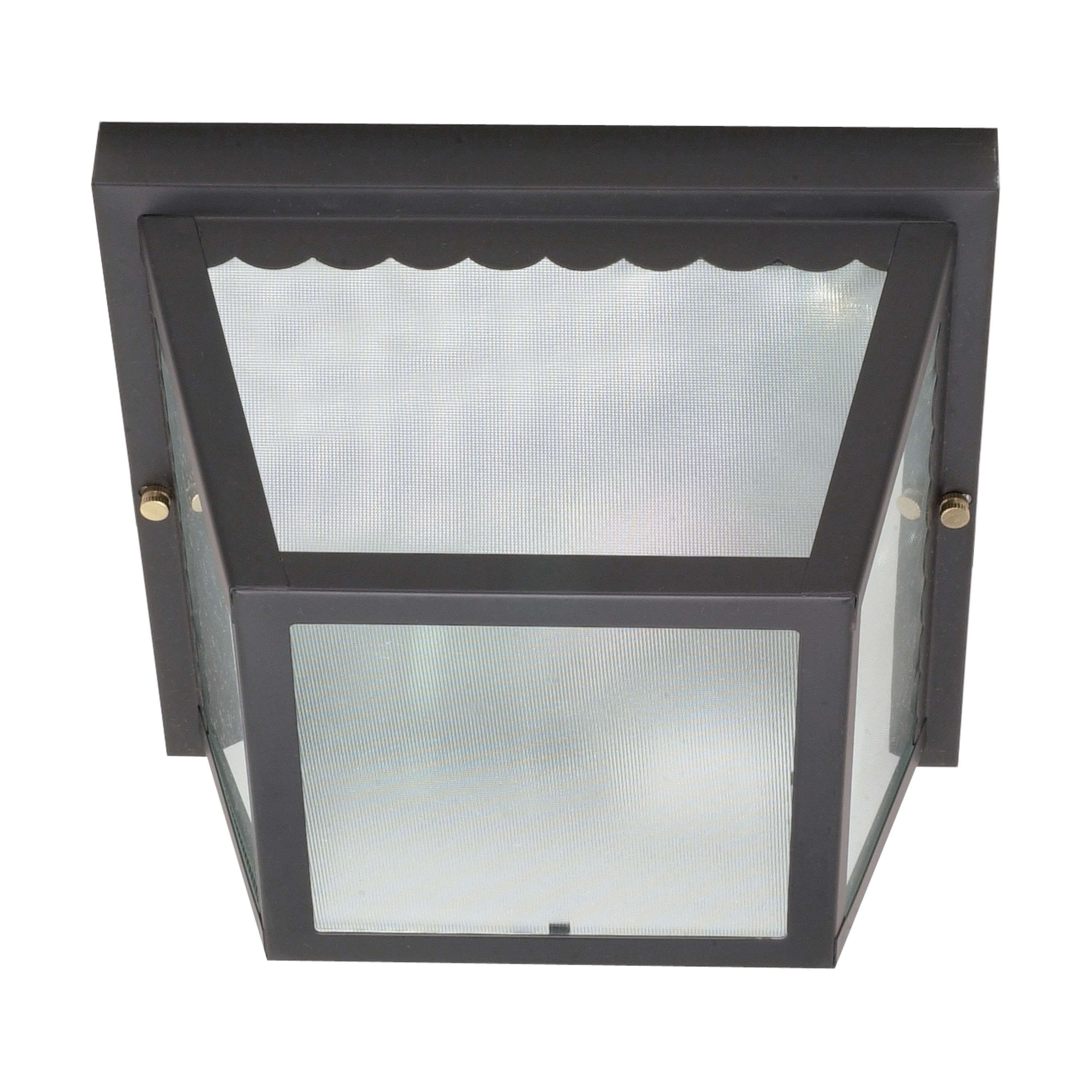 2 LT 10" CARPORT FLUSH FIXTURE - 60-473