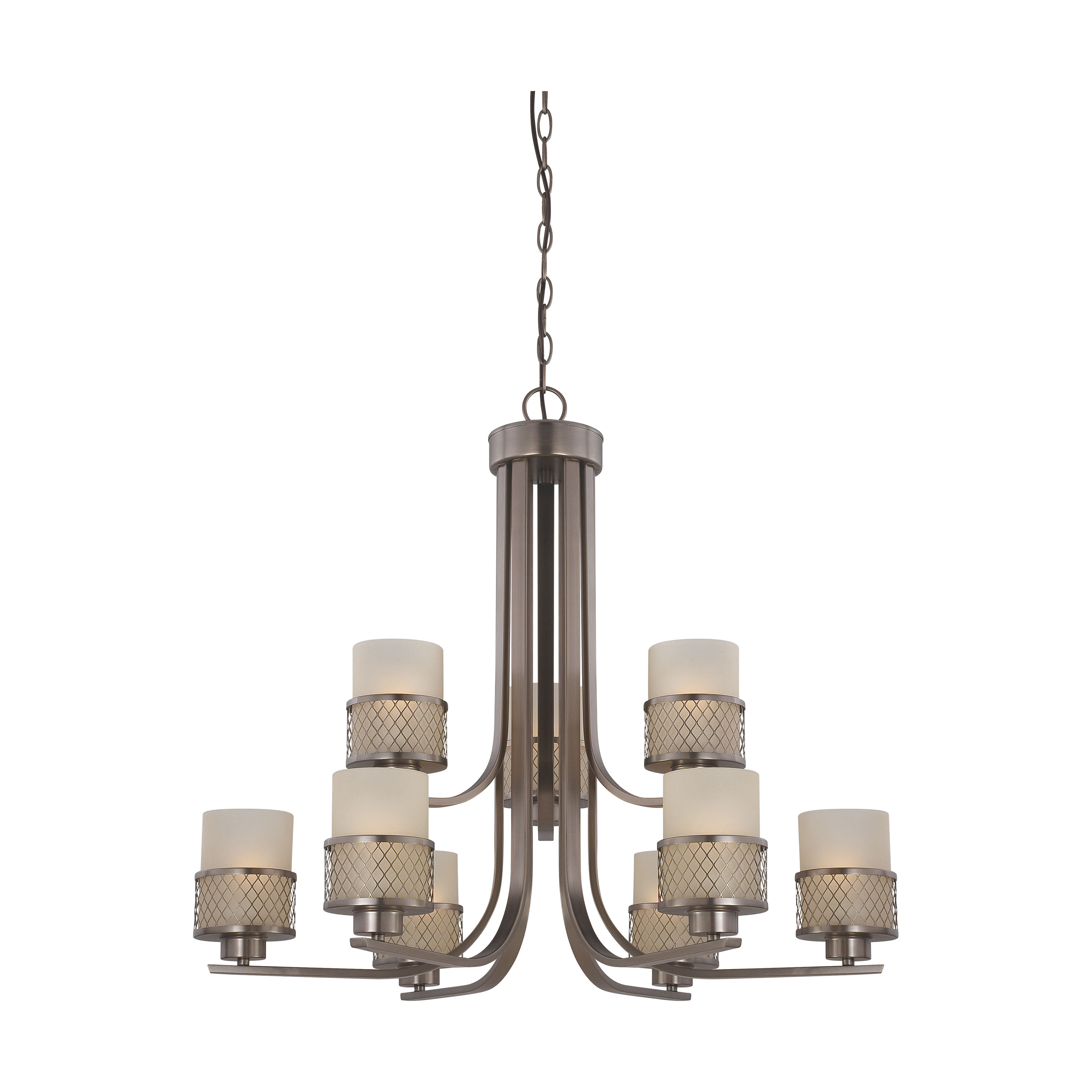FUSION 9 LIGHT CHANDELIER - 60-4789