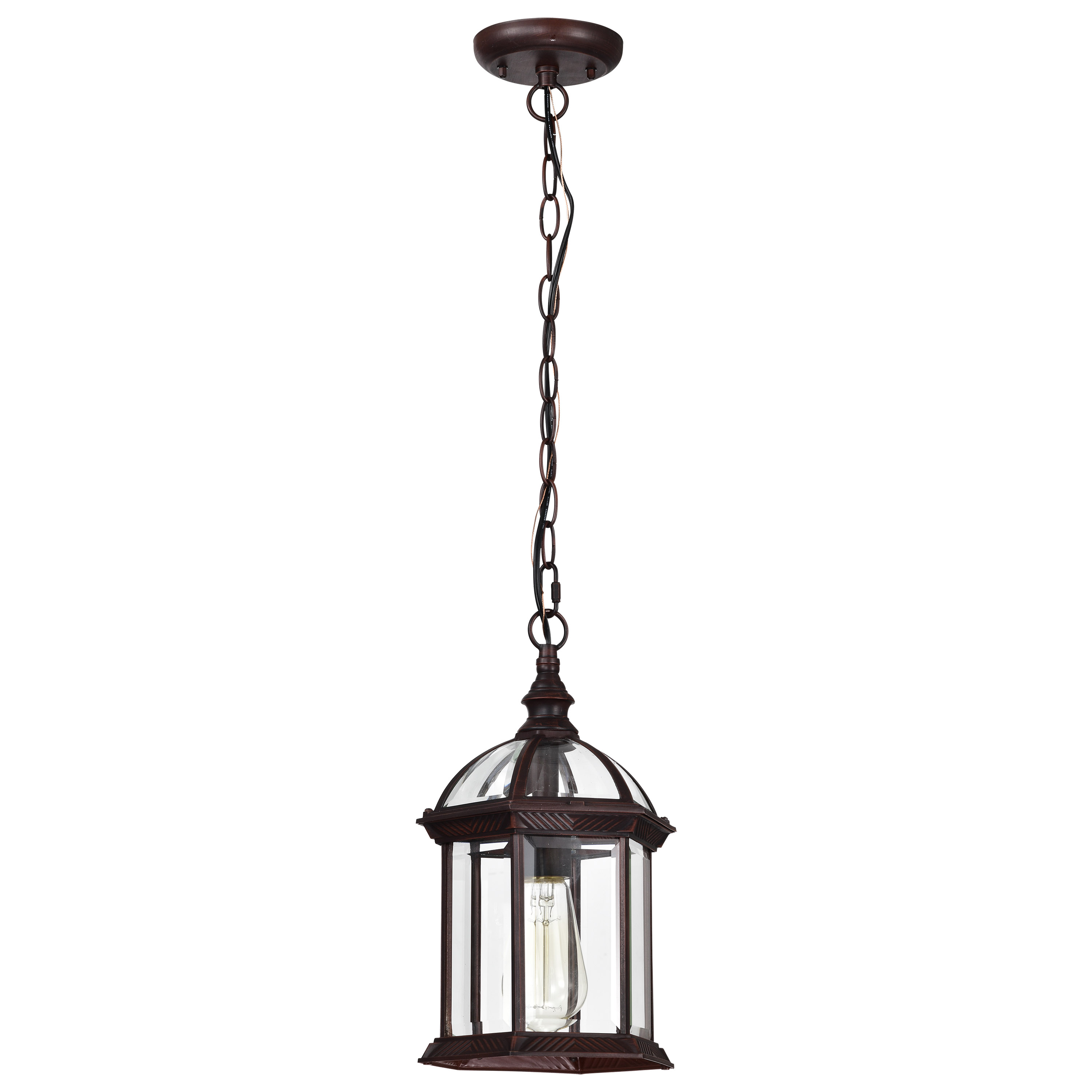 BOXWOOD 1 LGT OUTDOOR HANGING - 60-4978